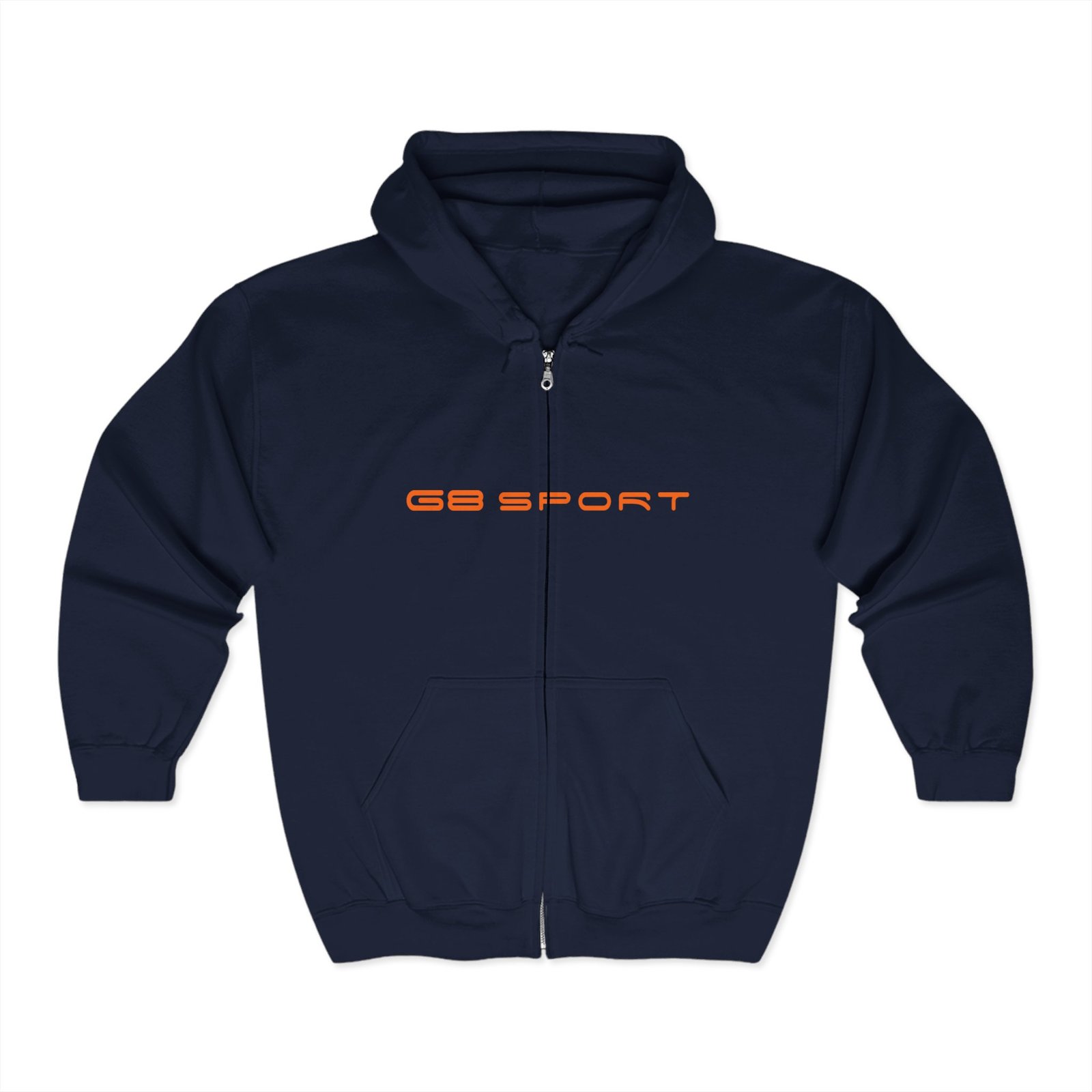 Unisex Heavy Blend Full Zip Hoodie - Sporty Style with 'GB Sport' Design With G8 Sport - Image 7