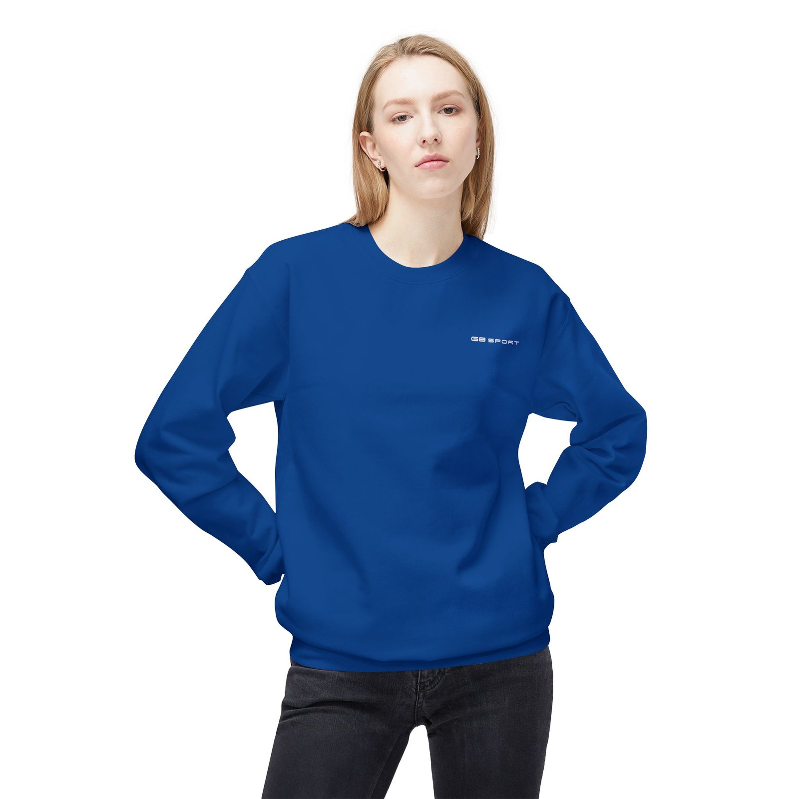 Unisex Midweight Softstyle Fleece Crewneck Sweatshirt - Cozy Casual Wear for Everyday Comfort with G8 Sport - Image 39