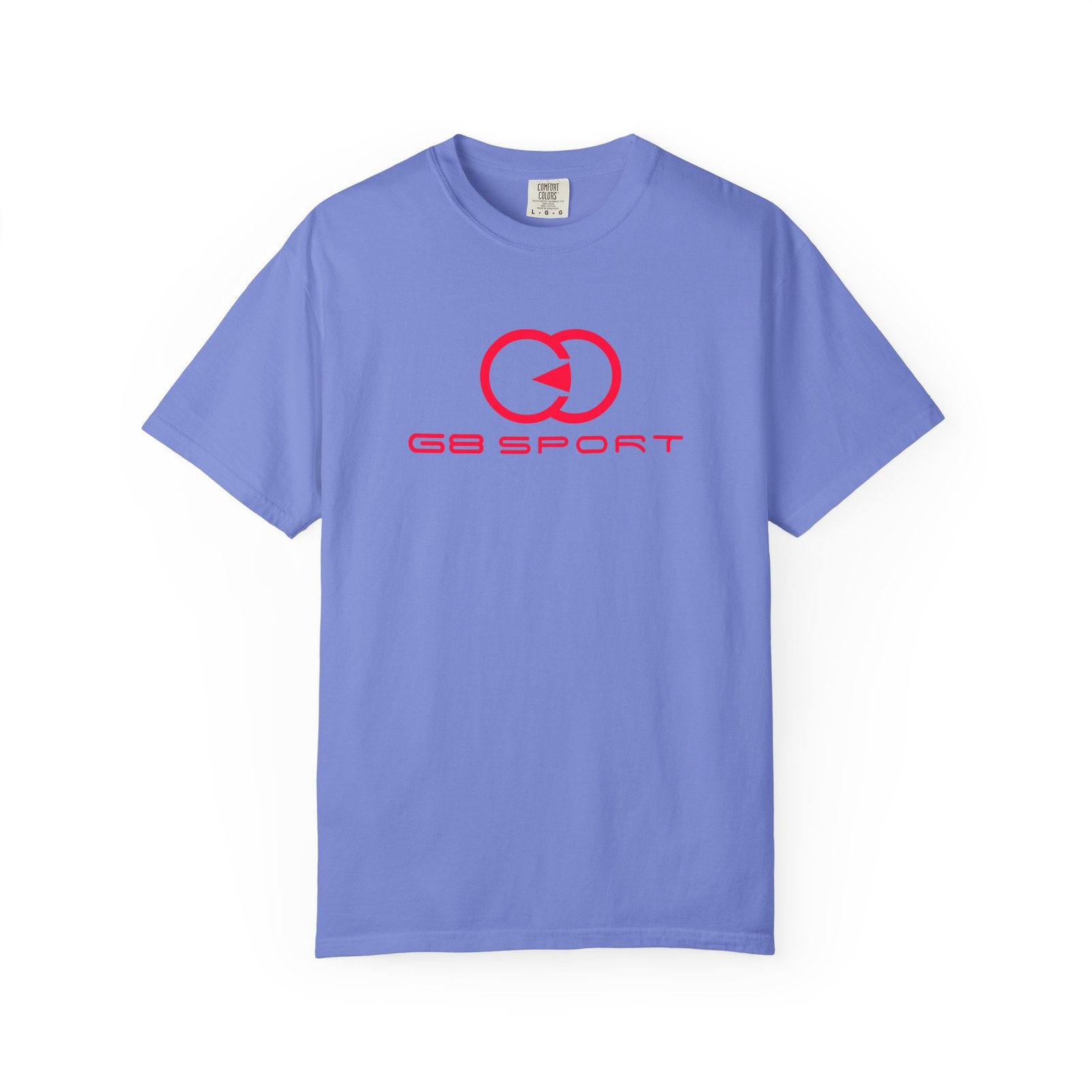 Unisex Garment-Dyed T-Shirt with Sporty Logo - Casual Comfort Apparel with G8 Sport - Image 16