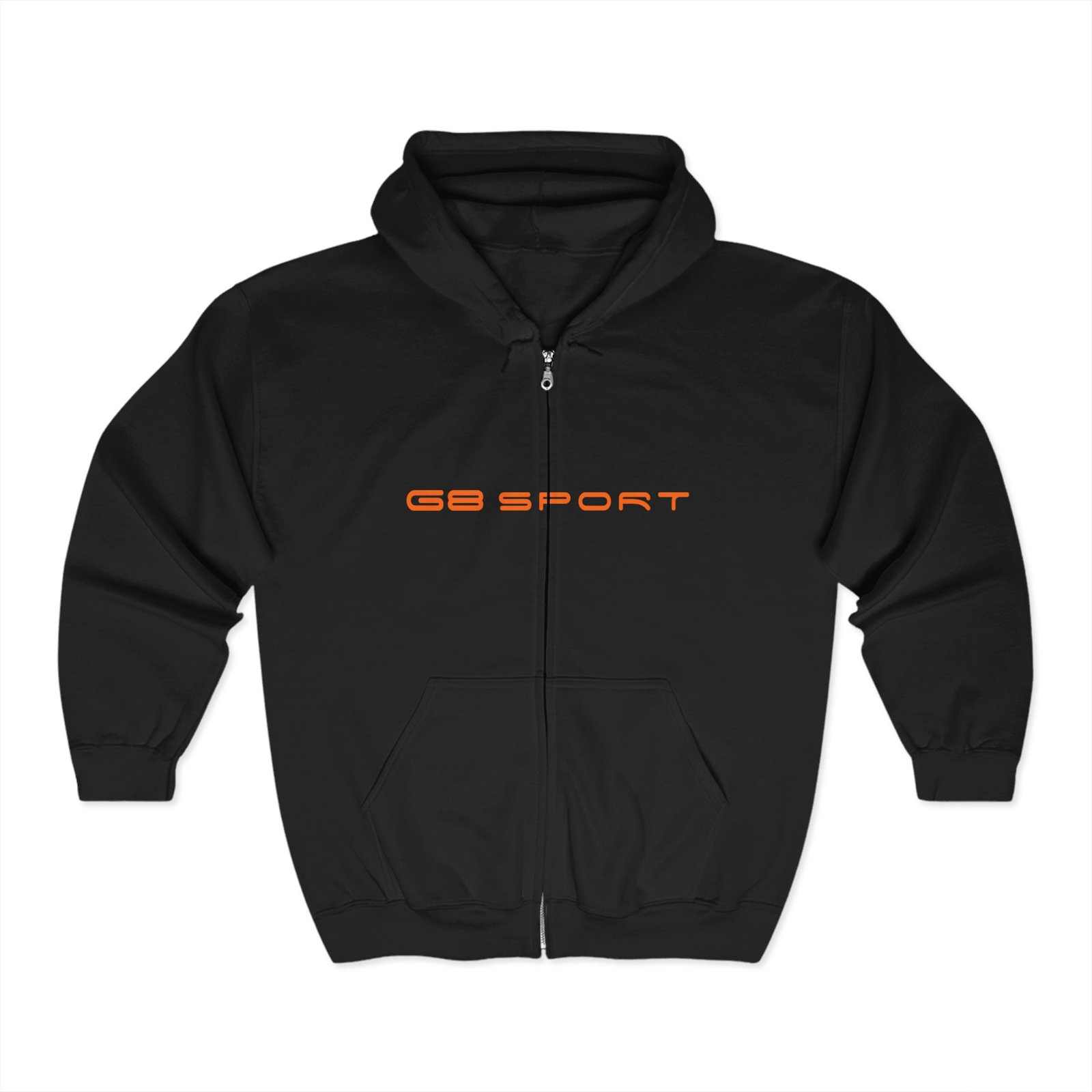 Unisex Heavy Blend Full Zip Hoodie - Sporty Style with 'GB Sport' Design With G8 Sport - Image 3