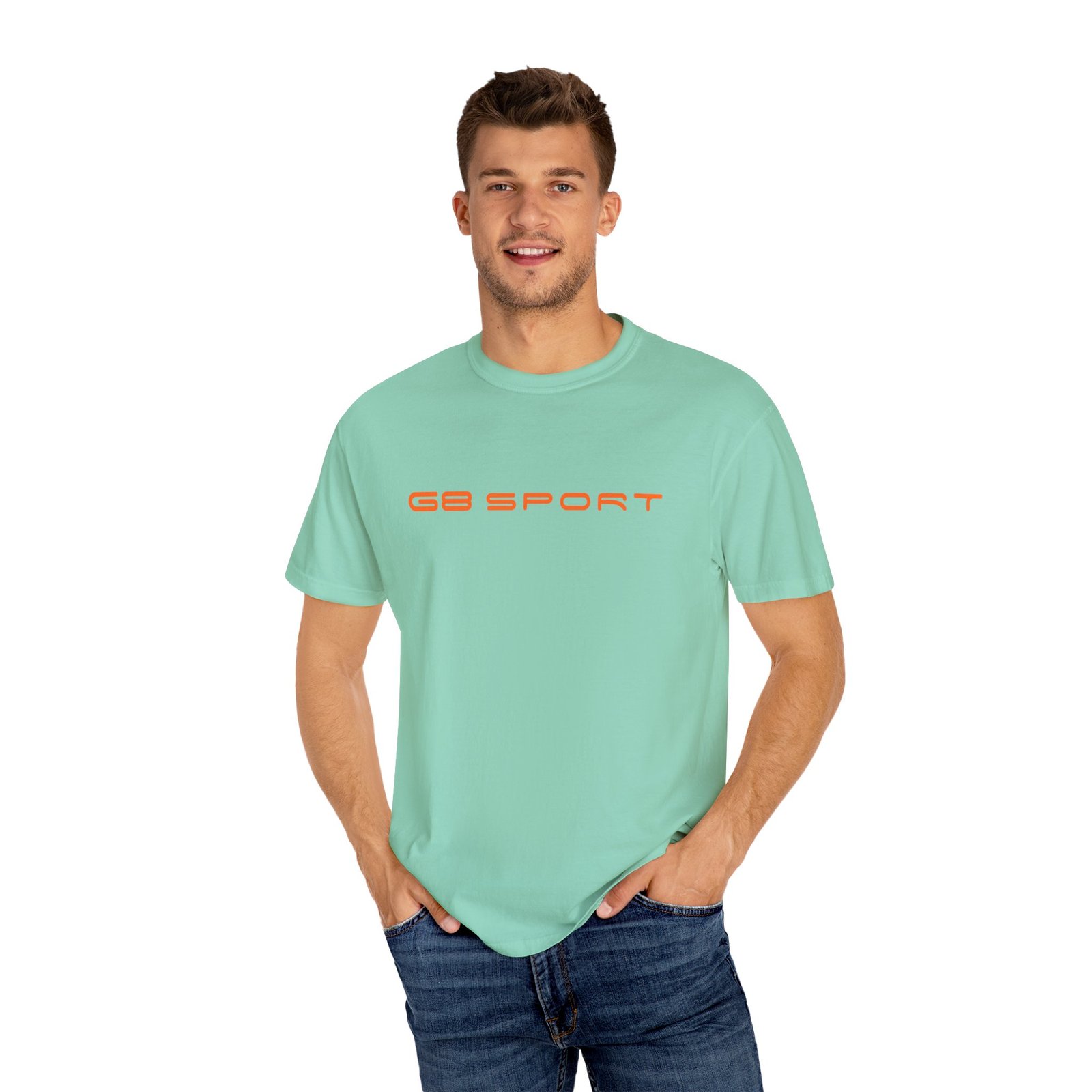 Clean Cuts Sport Unisex Garment-Dyed T-Shirt - Casual Athletic Wear with G8 Sport - Image 14