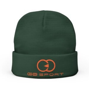 Stylish Knit Beanie with Embroidered with G8 Sport
