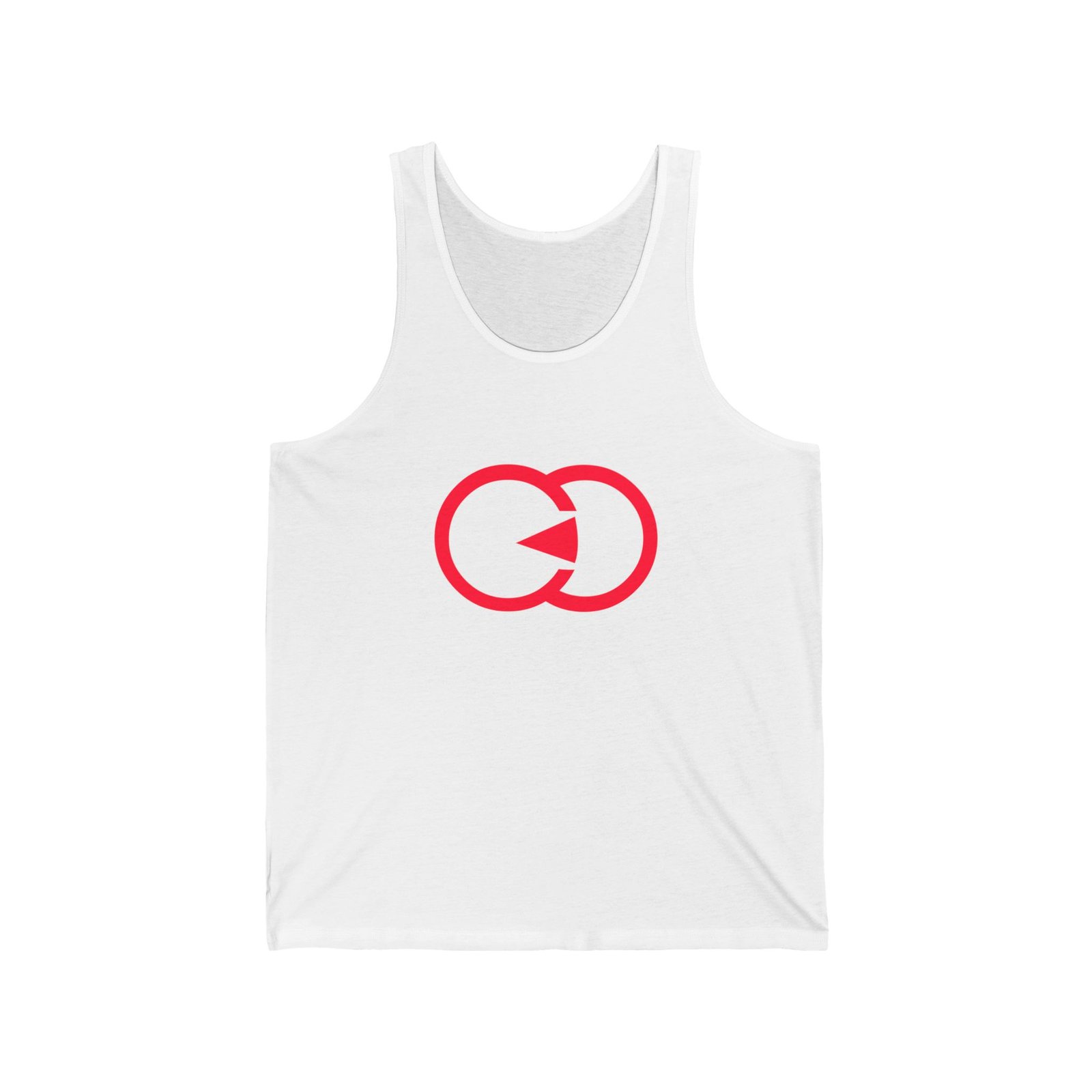 Unisex Jersey Tank Top with Graphic Loop Design - Perfect for Casual Outings or Gym Wear with G8 Sport - Image 3