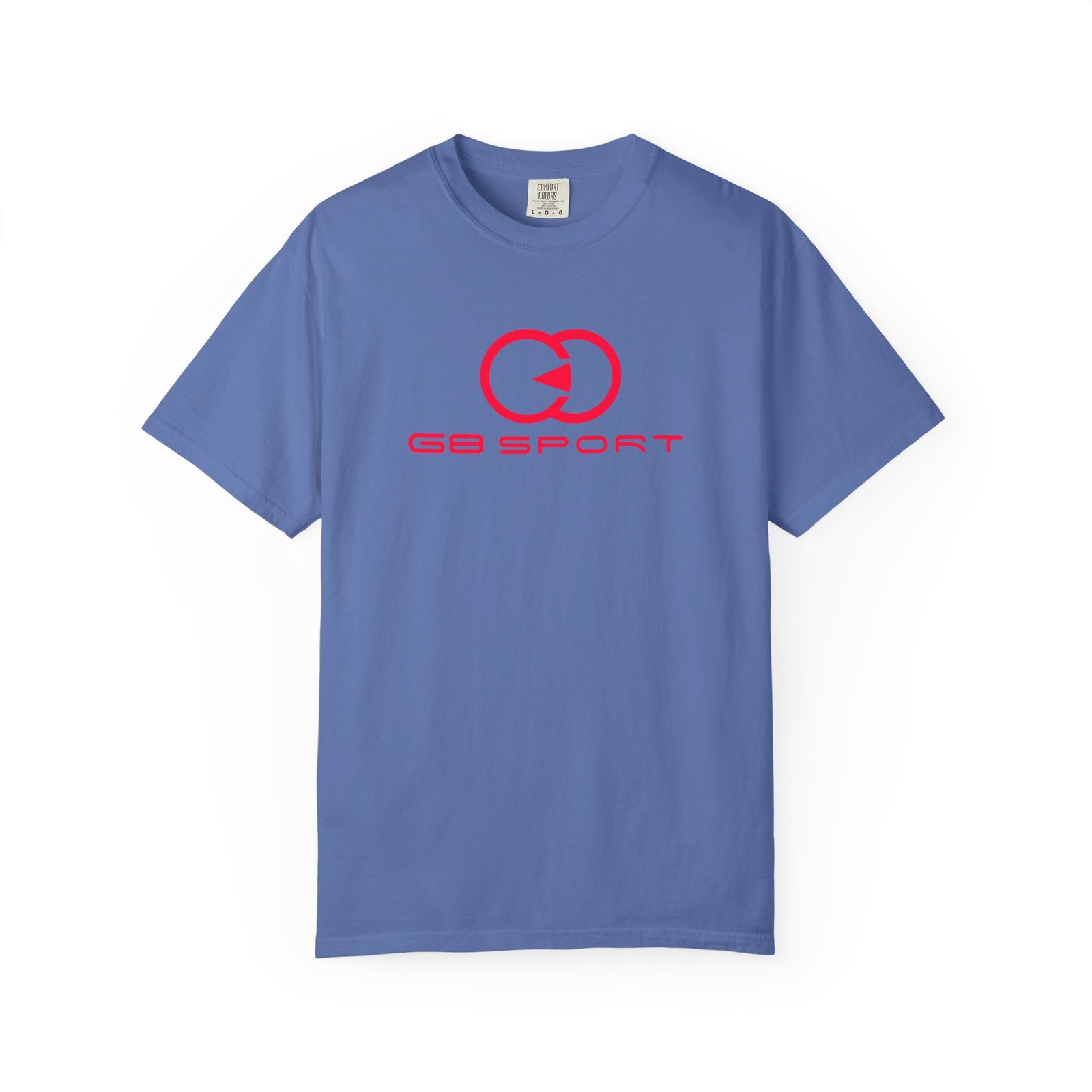 Unisex Garment-Dyed T-Shirt with Sporty Logo - Casual Comfort Apparel with G8 Sport - Image 24