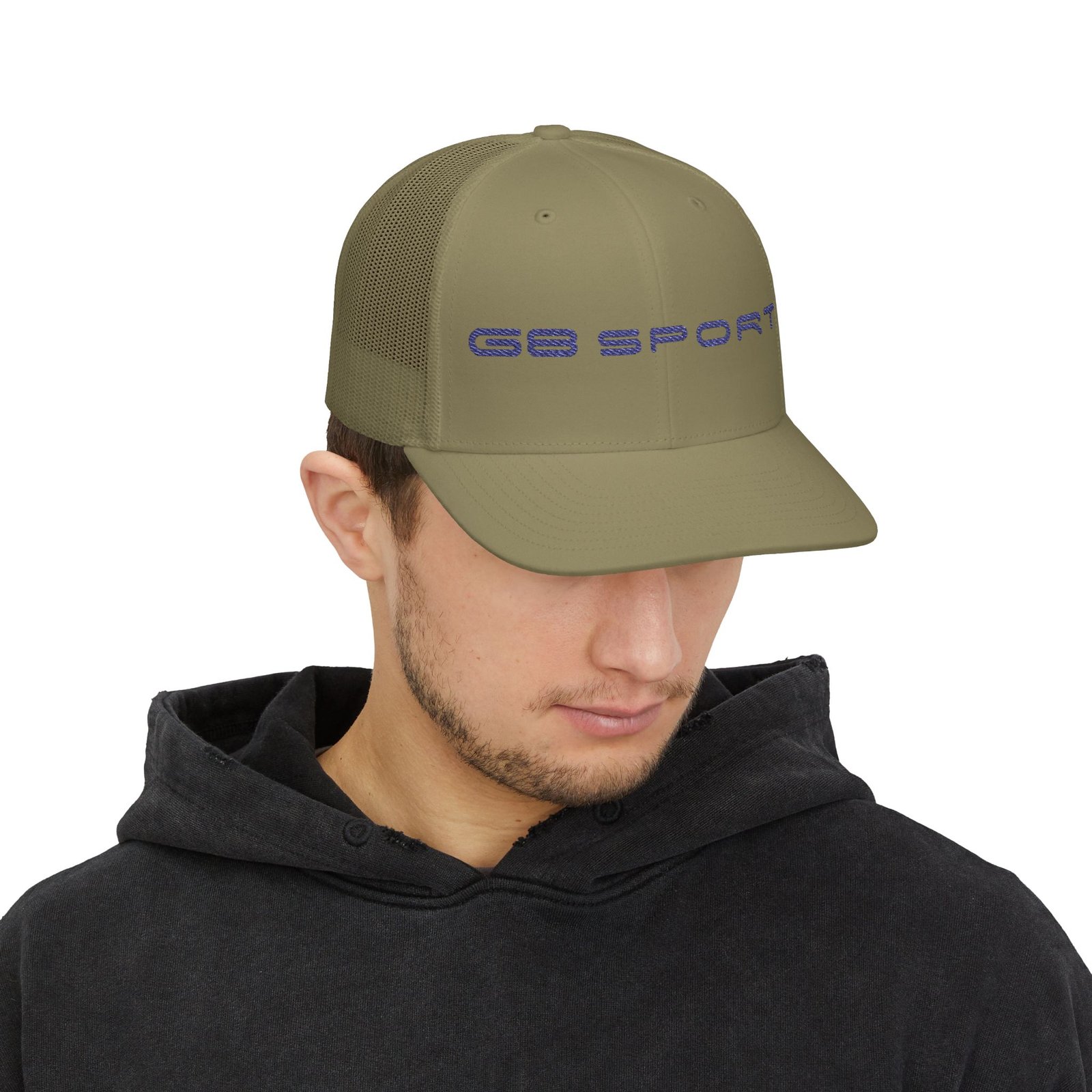 Sporty Embroidered Snapback Trucker Cap - Casual Style for Sports and Outdoors with G8 Sport - Image 15