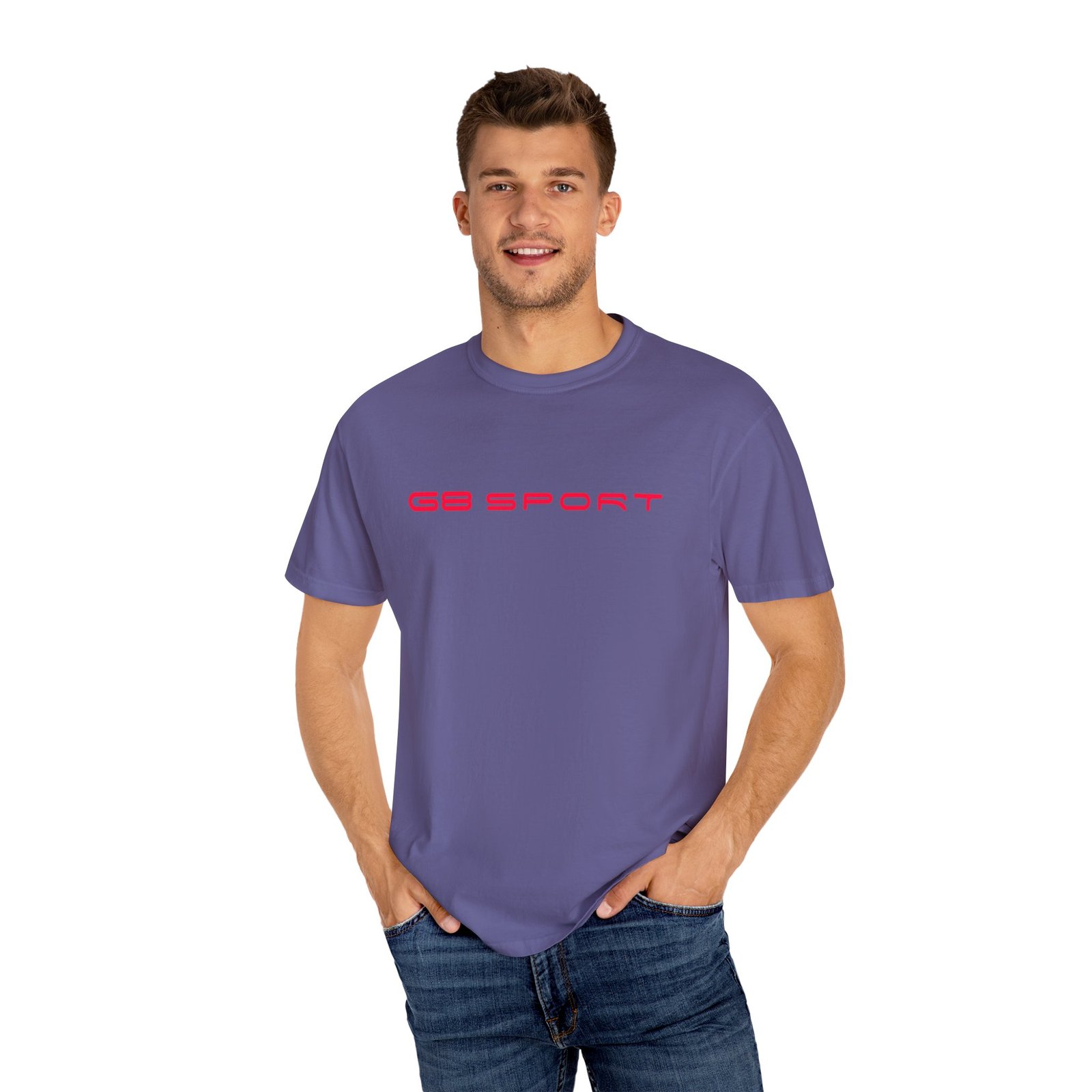 Unisex Garment-Dyed T-Shirt - Sport Graphic Tee for Active Style with G8 Sport - Image 55