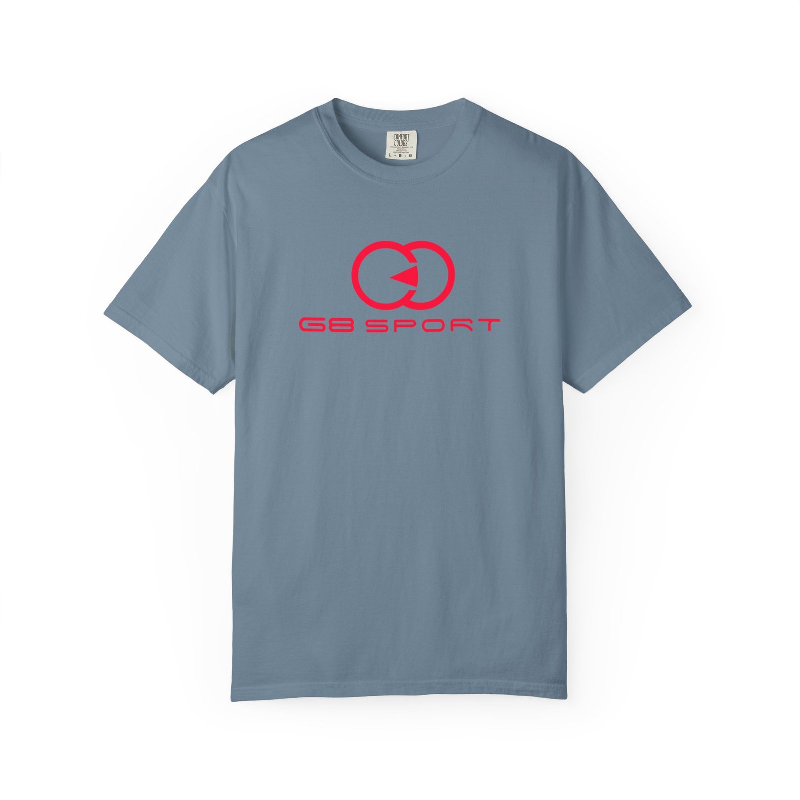 Unisex Garment-Dyed T-Shirt with Sporty Logo - Casual Comfort Apparel with G8 Sport - Image 28