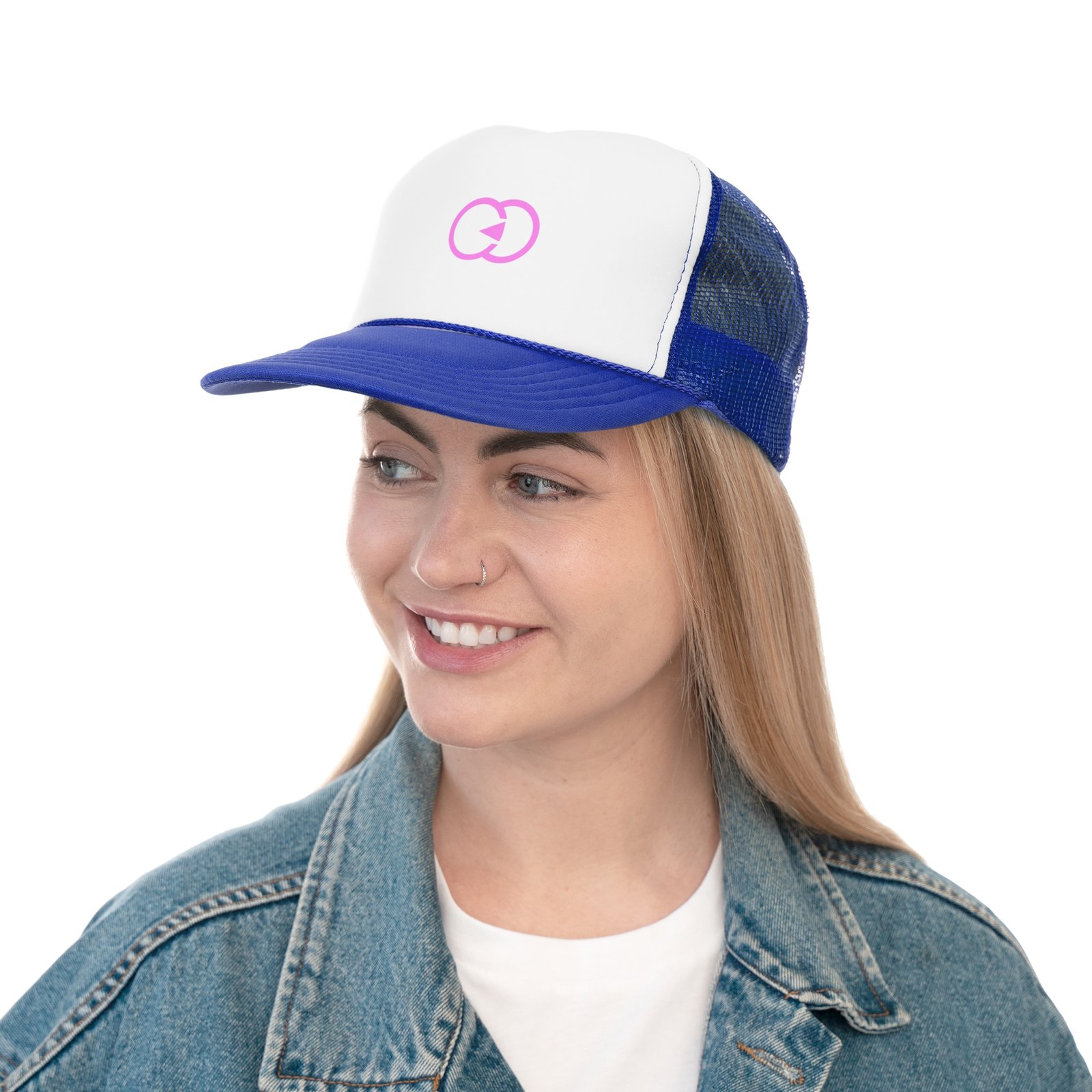 Stylish Pink Logo Trucker Cap - Perfect for Outdoor Adventures and Casual Days with G8 Sport - Image 28