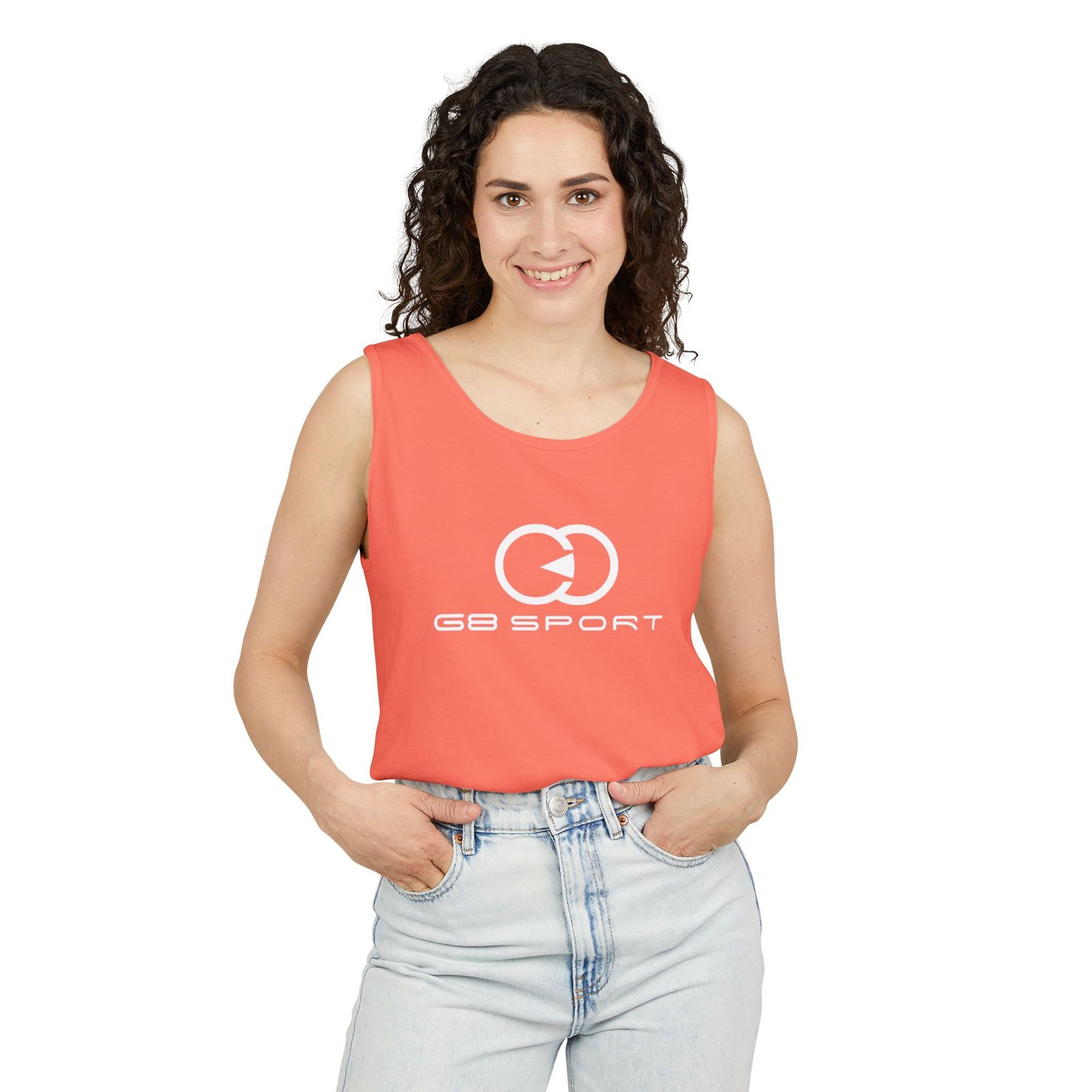 Unisex Garment-Dyed Tank Top - Casual Summer Essential with G8 Sport - Image 11