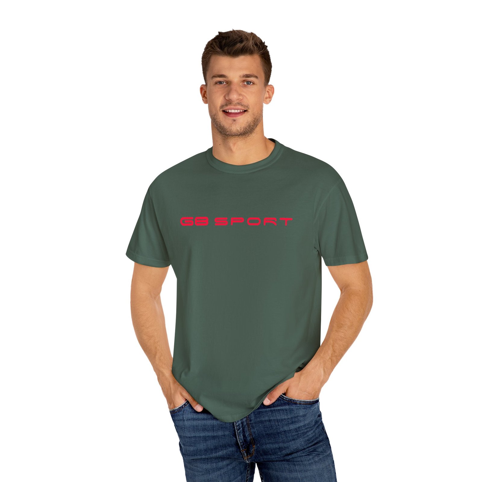 Unisex Garment-Dyed T-Shirt - Sport Graphic Tee for Active Style with G8 Sport - Image 15