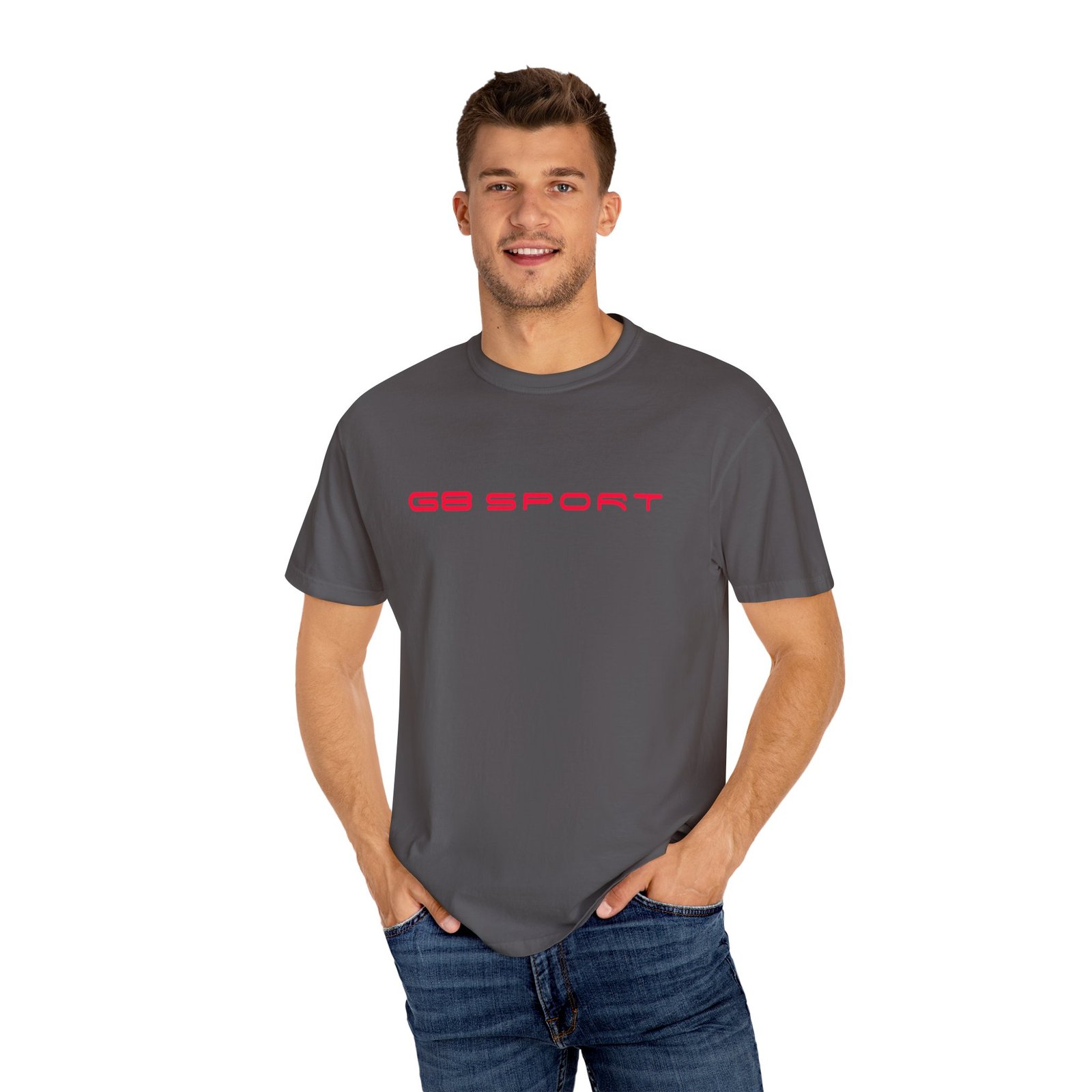 Unisex Garment-Dyed T-Shirt - Sport Graphic Tee for Active Style with G8 Sport - Image 43