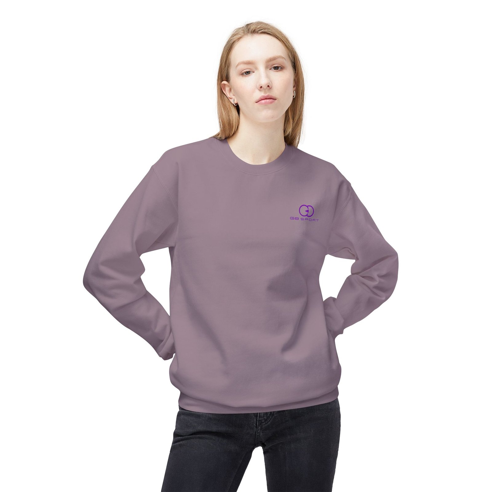 Unisex Midweight Softstyle Fleece Crewneck Sweatshirt - Perfect for Casual Comfort & Everyday Wear with G8 Sport - Image 5