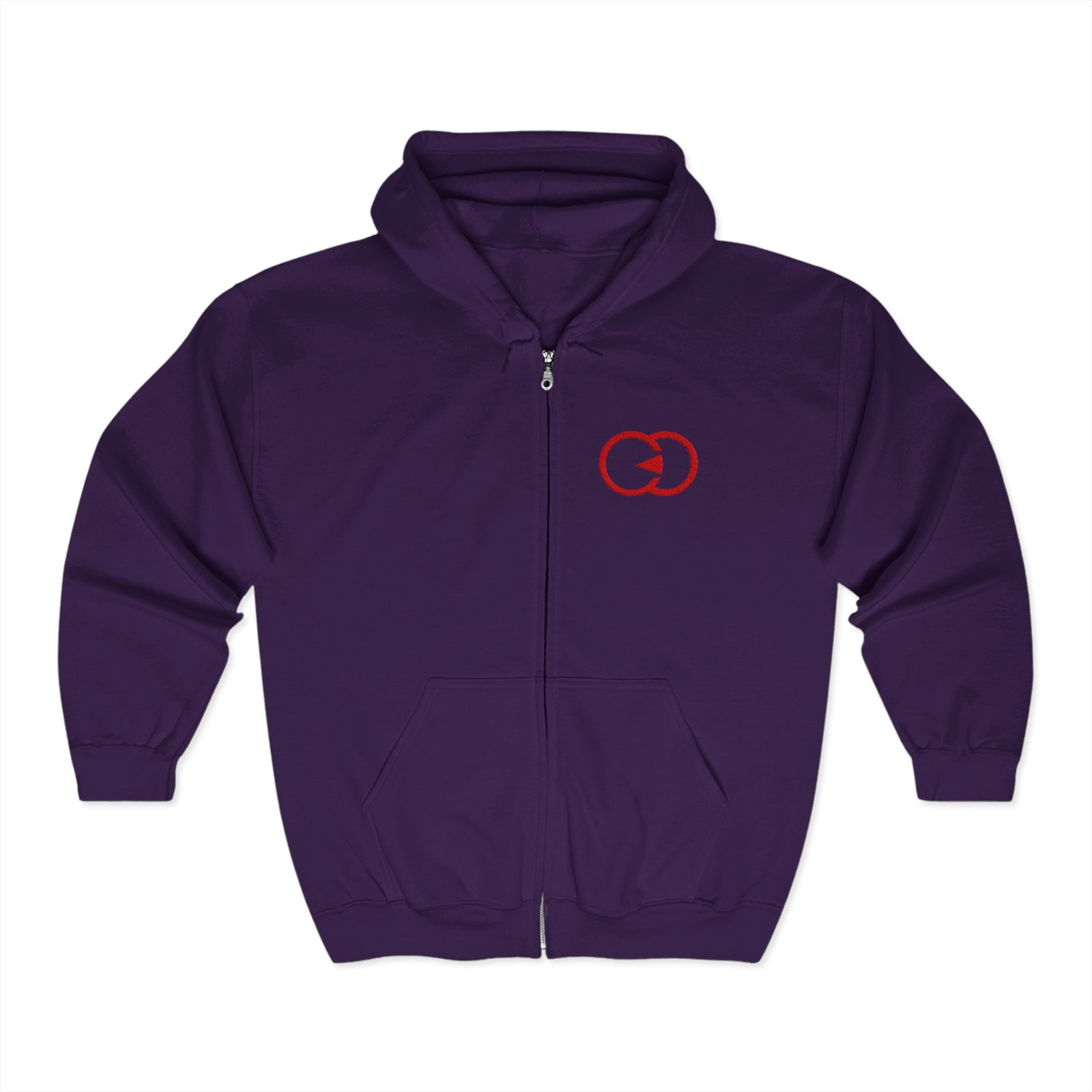 Cozy Unisex Full Zip Hooded Sweatshirt - Perfect for Casual Wear With G8 Sport - Image 23