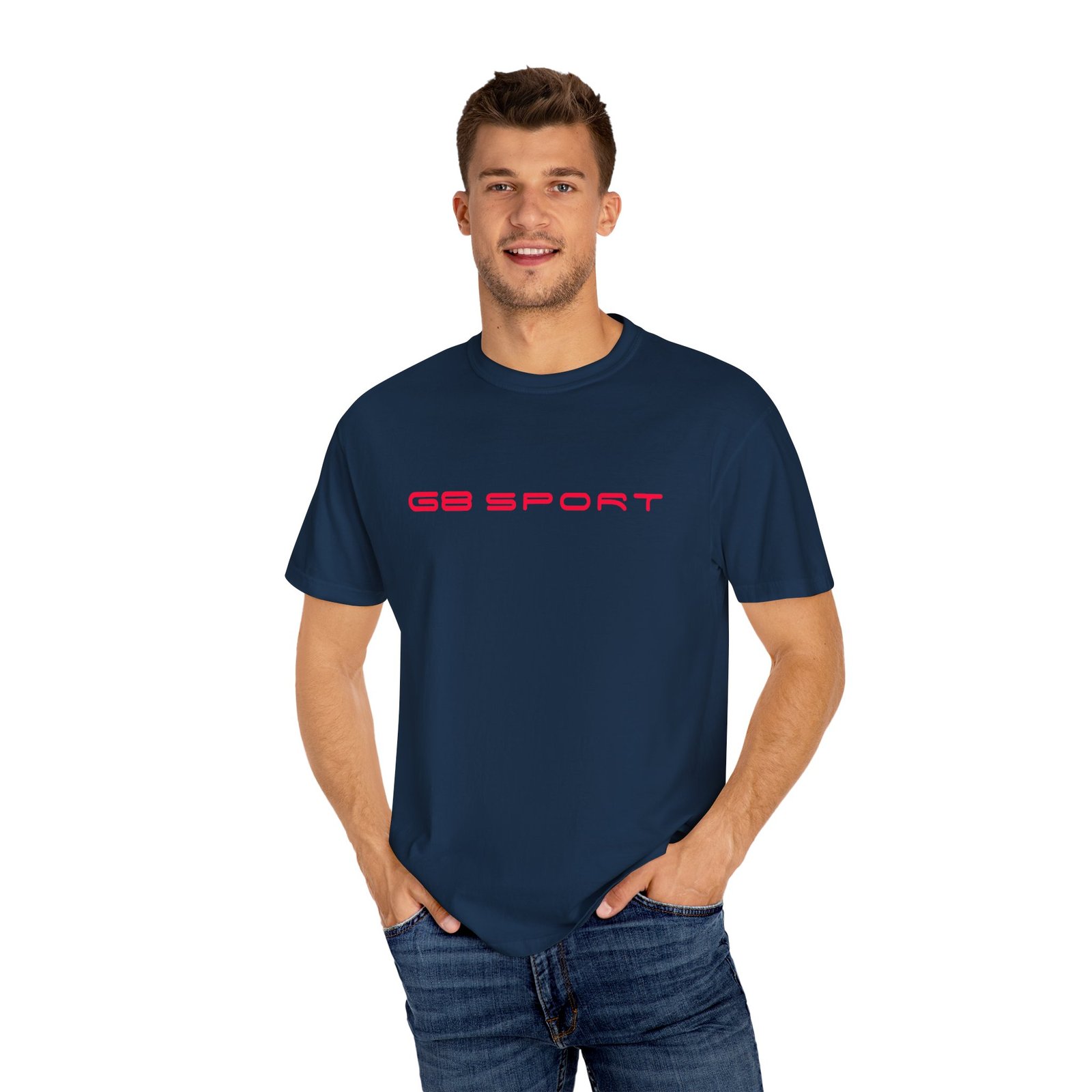 Unisex Garment-Dyed T-Shirt - Sport Graphic Tee for Active Style with G8 Sport - Image 35
