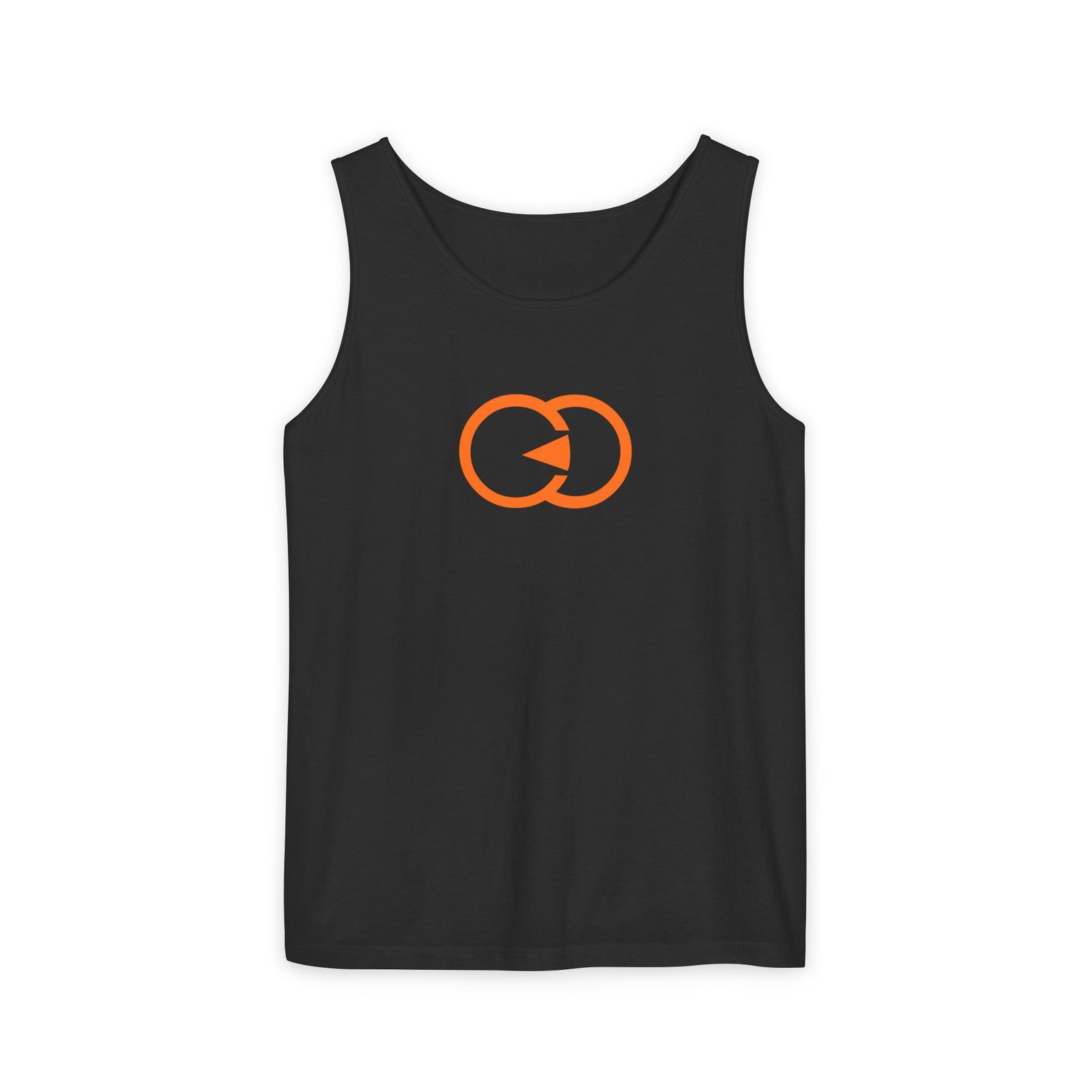 Unisex Garment-Dyed Tank Top with Orange Graphic - Casual Summer Wear with G8 Sport - Image 38