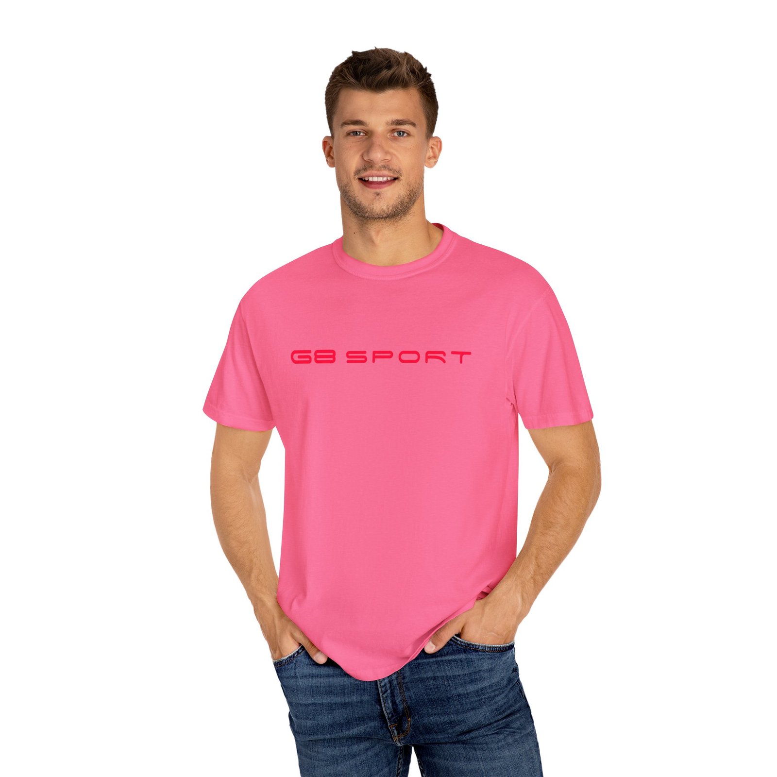 Unisex Garment-Dyed T-Shirt - Sport Graphic Tee for Active Style with G8 Sport - Image 59