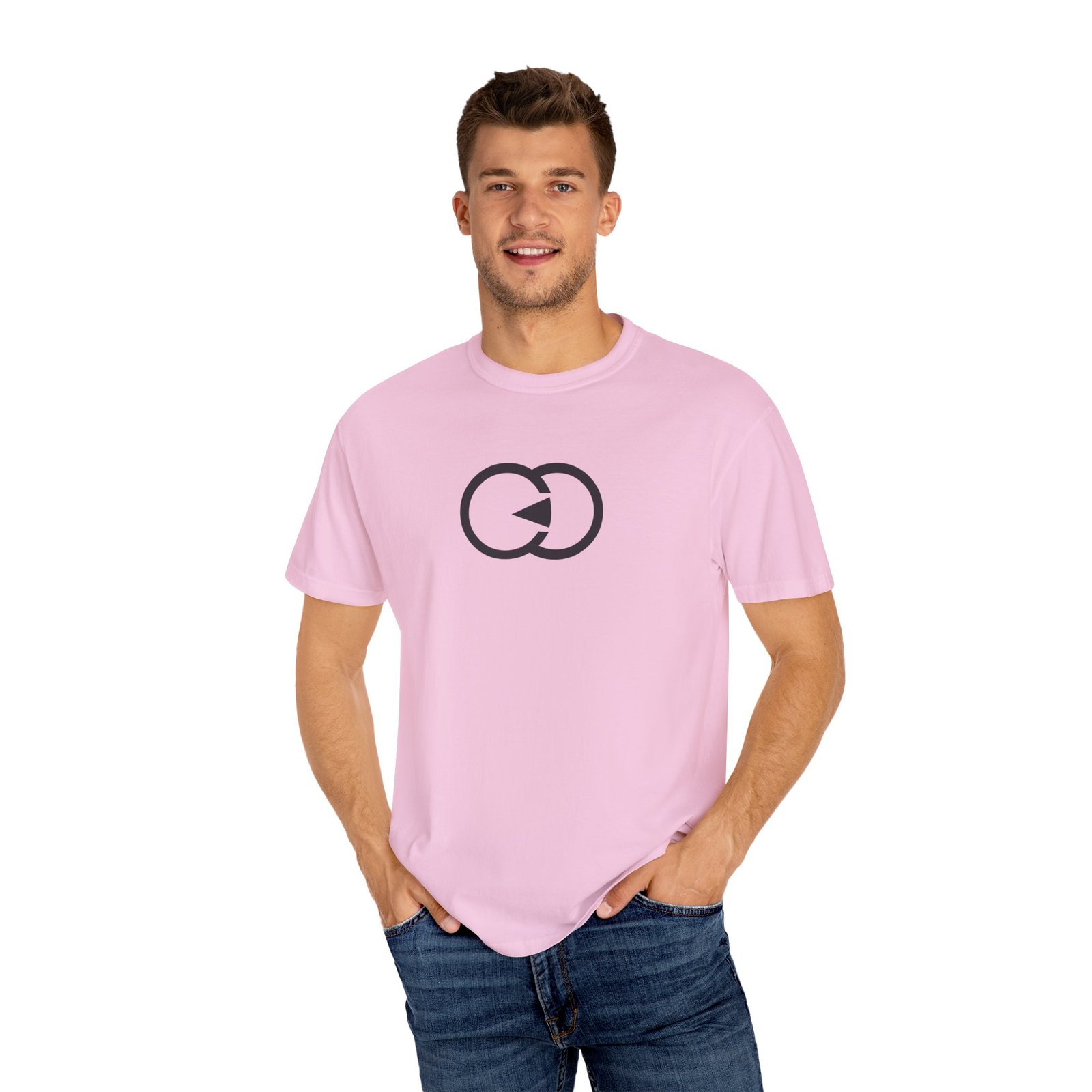 Unisex Garment-Dyed T-Shirt - Minimalist Circular Design with G8 Sport - Image 59