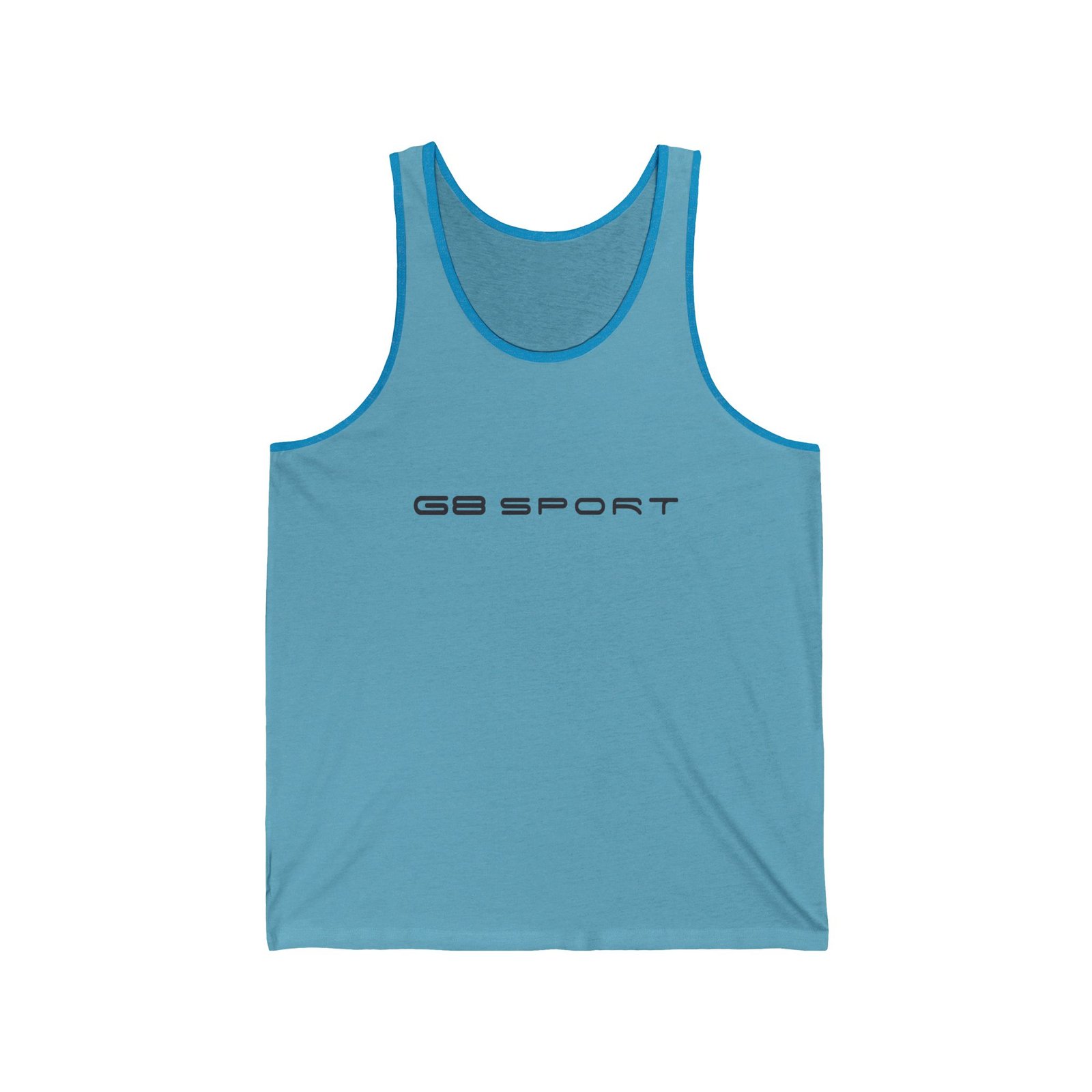 Unisex Jersey Tank - Minimalist Tee Off in Style Design for Athletic Style with G8 Sport - Image 9