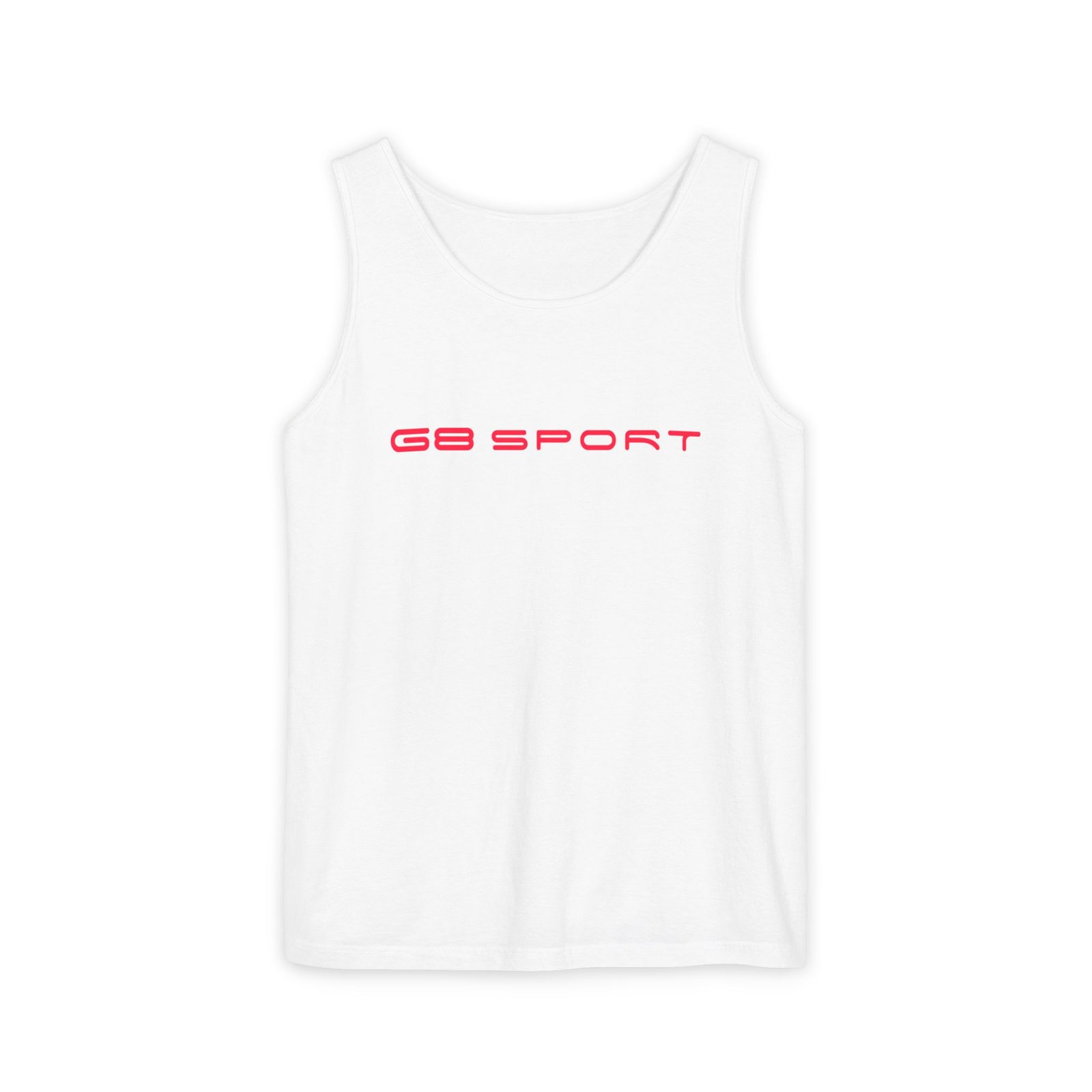 Grand Sport Unisex Garment-Dyed Tank Top - Casual Summer Wear with G8 Sport - Image 5