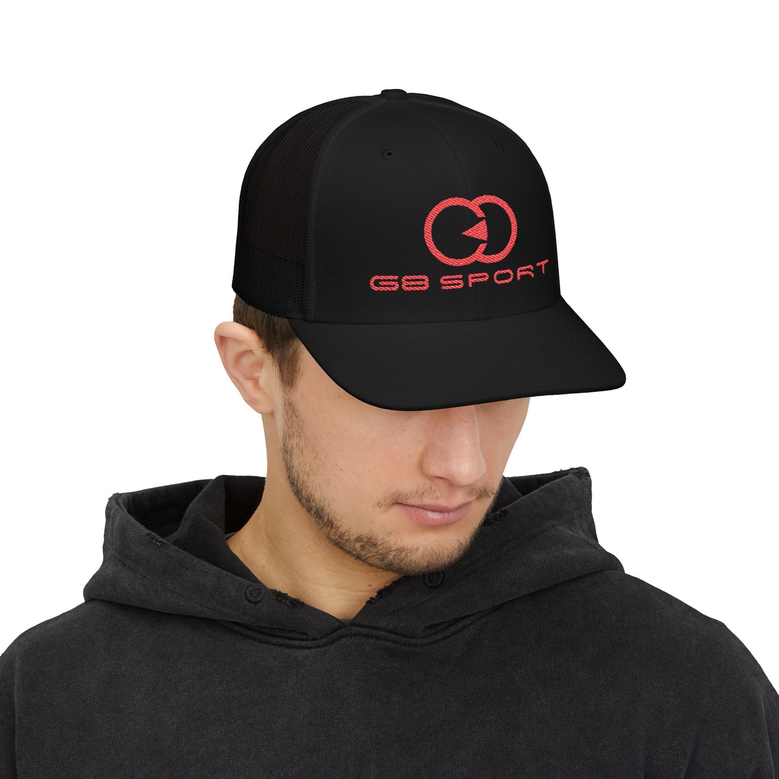 Stylish Embroidered Snapback Trucker Cap - Perfect for Sports and Casual Wear with G8 Sport - Image 3
