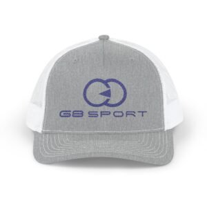Embroidered Snapback Trucker Cap - Stylish Sports Hat for Active Lifestyle with G8 Sport
