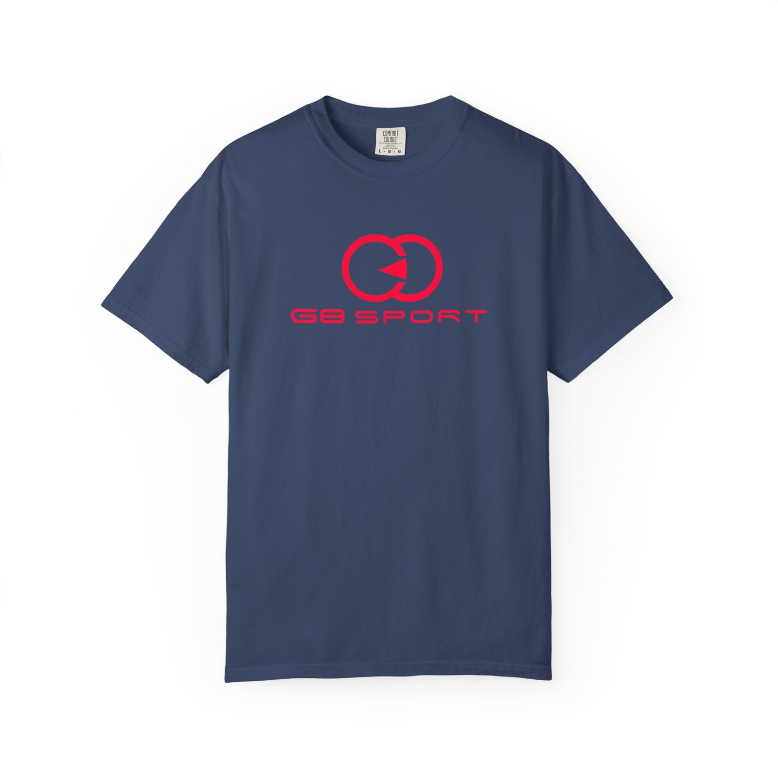 Unisex Garment-Dyed T-Shirt with Sporty Logo - Casual Comfort Apparel with G8 Sport - Image 44