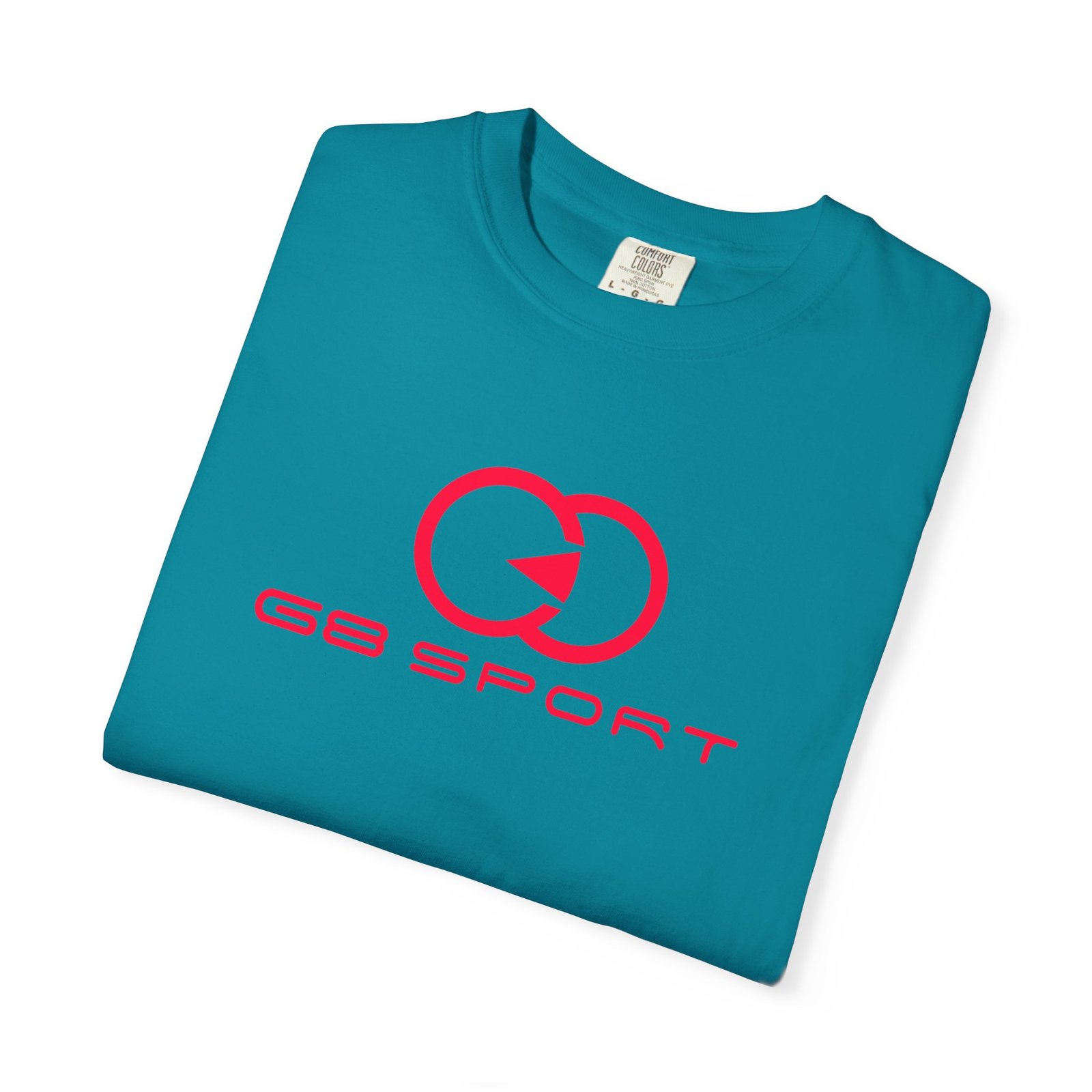 Unisex Garment-Dyed T-Shirt with Sporty Logo - Casual Comfort Apparel with G8 Sport - Image 14