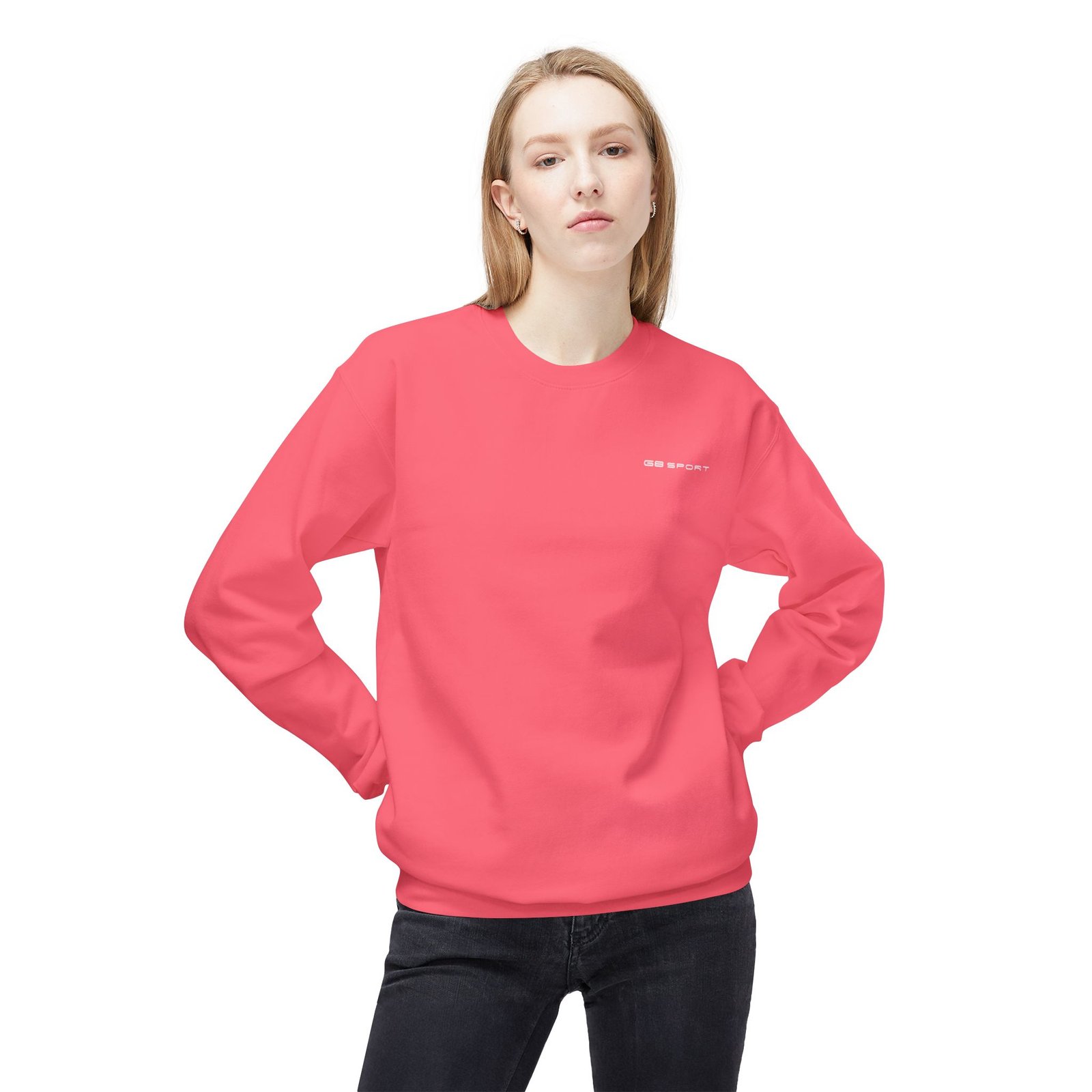 Unisex Midweight Softstyle Fleece Crewneck Sweatshirt - Cozy Casual Wear for Everyday Comfort with G8 Sport - Image 51