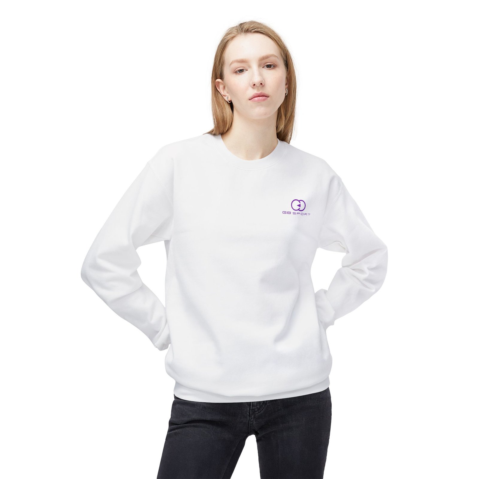 Unisex Midweight Softstyle Fleece Crewneck Sweatshirt - Perfect for Casual Comfort & Everyday Wear with G8 Sport - Image 11