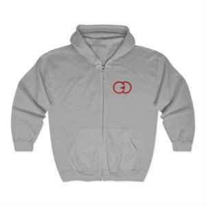 Cozy Unisex Full Zip Hooded Sweatshirt - Perfect for Casual Wear With G8 Sport