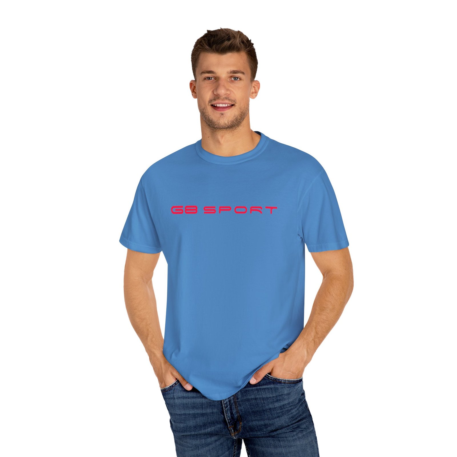 Unisex Garment-Dyed T-Shirt - Sport Graphic Tee for Active Style with G8 Sport - Image 23