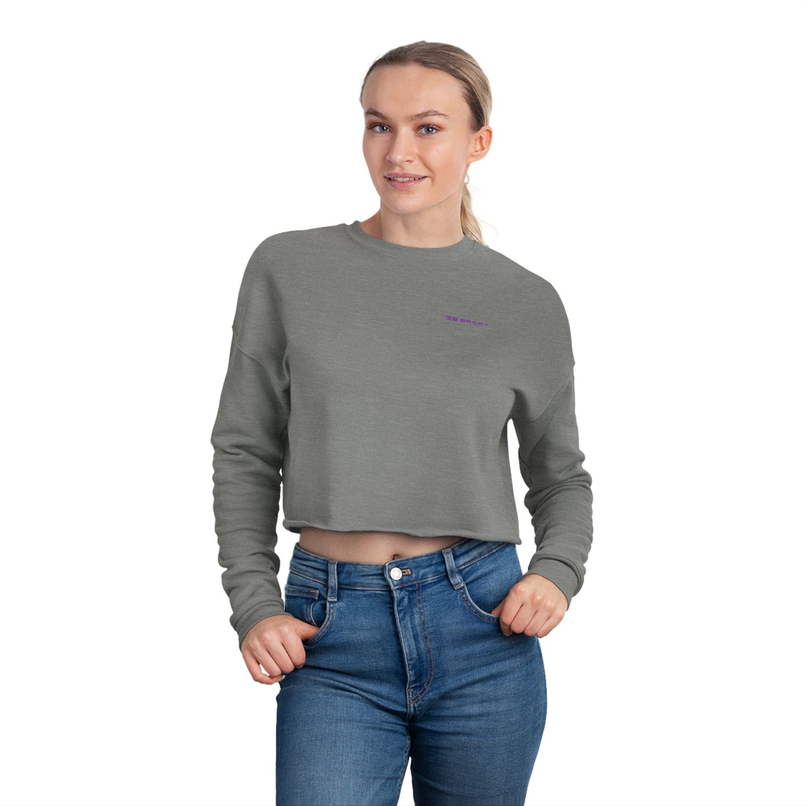 Chic Women's Cropped Sweatshirt - Stylish Comfort for Everyday Wear with G8 Sport - Image 12