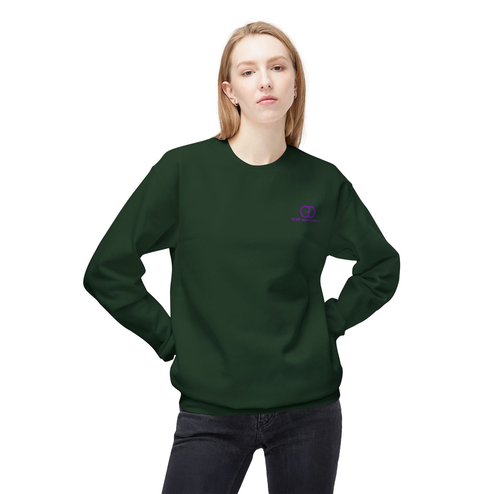 Unisex Midweight Softstyle Fleece Crewneck Sweatshirt - Perfect for Casual Comfort & Everyday Wear with G8 Sport - Image 27