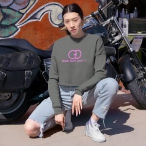 Trendy Women's Cropped Sweatshirt with G8 Sport Logo - Perfect for Athleisure & Casual Wear