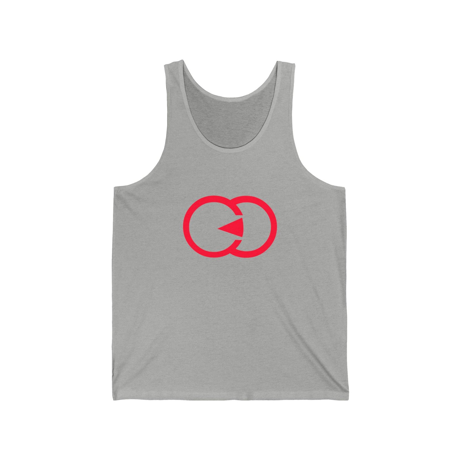Unisex Jersey Tank Top with Graphic Loop Design - Perfect for Casual Outings or Gym Wear with G8 Sport