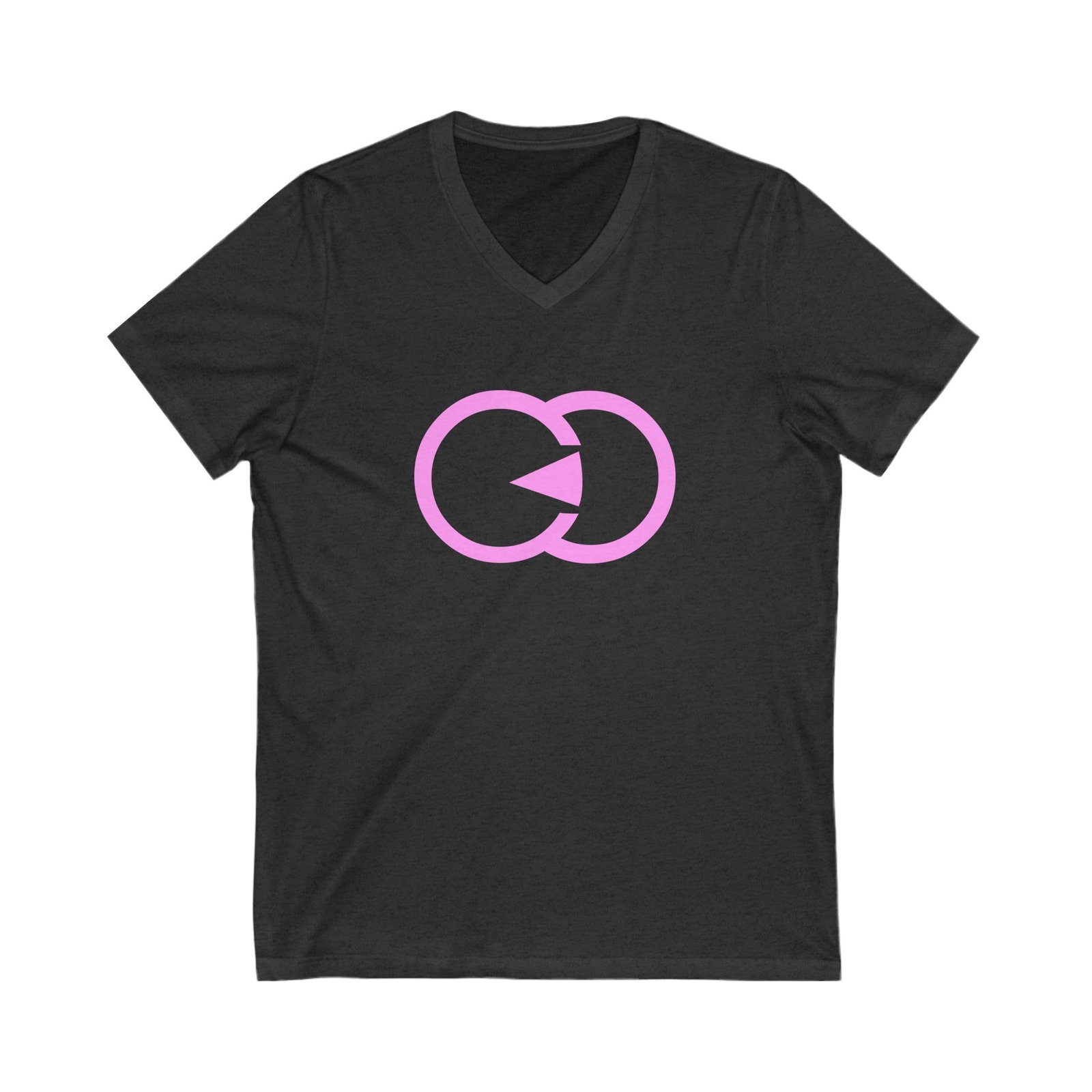 Minimalist Love Symbol Unisex V-Neck Tee With G8 Sport - Image 17