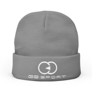 Winter Essential Knit Beanie (Embroidery) with G8 Sport
