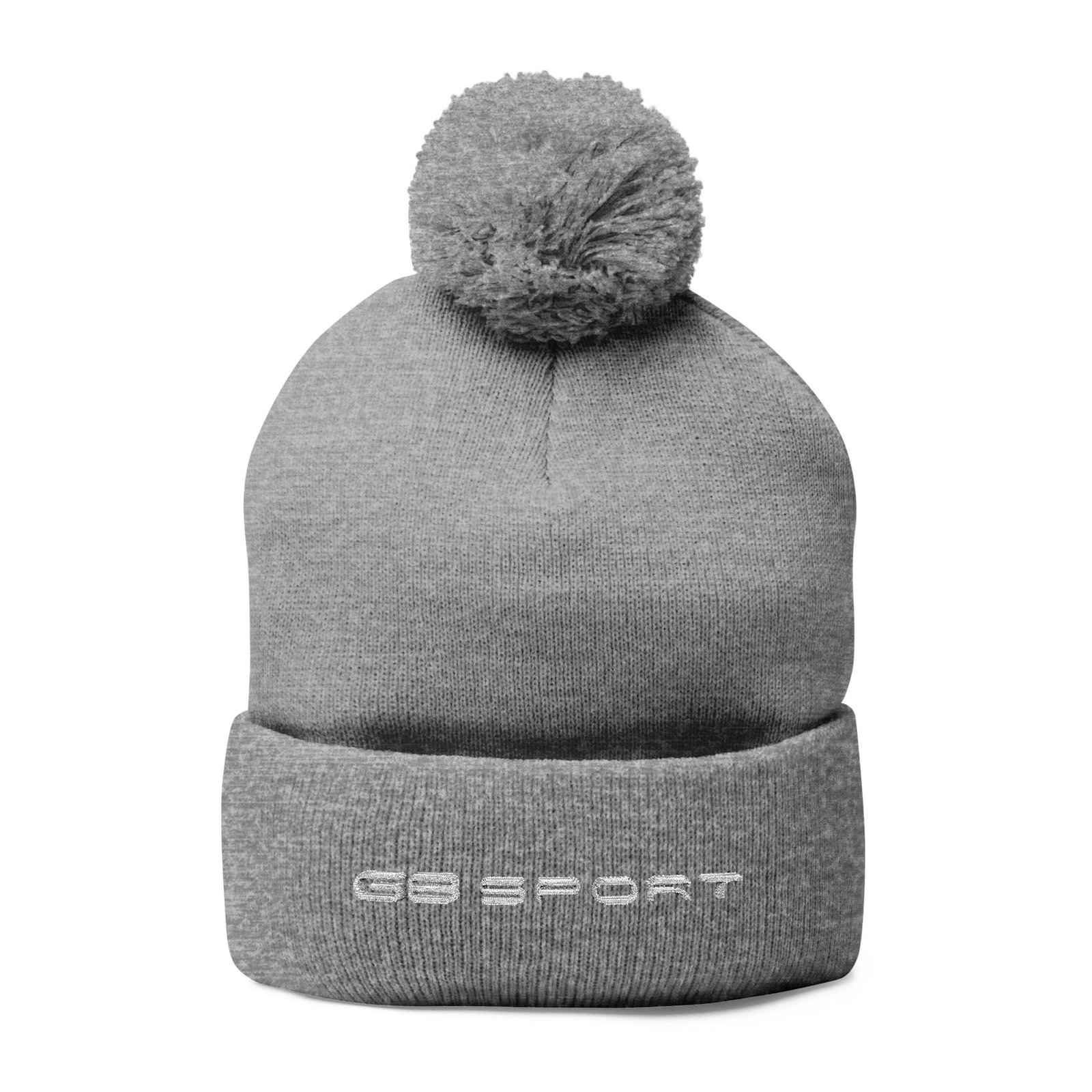 Cozy Pom-Pom Knit Cap with Embroidery for Winter Style with G8 Sport - Image 3