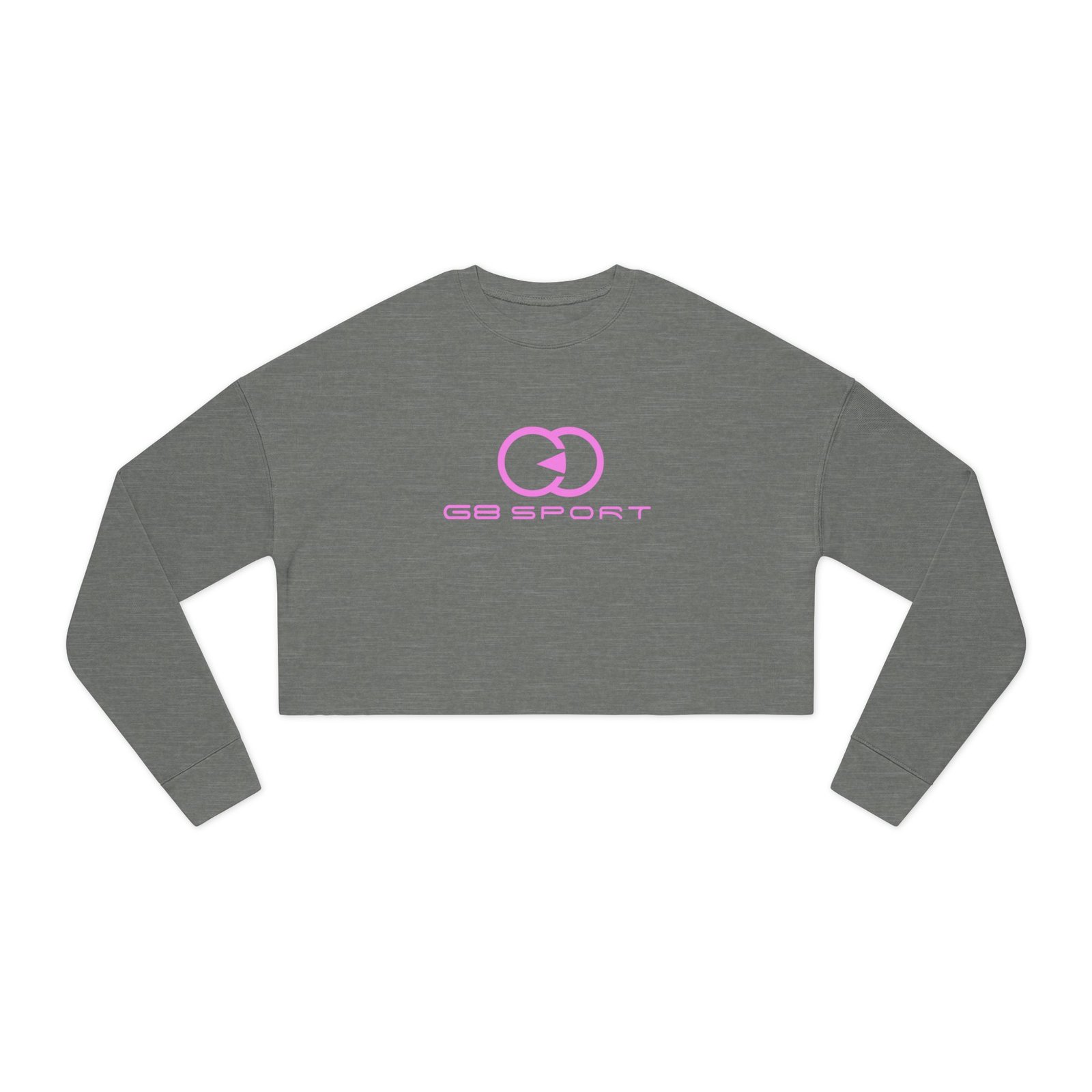 Trendy Women's Cropped Sweatshirt with G8 Sport Logo - Perfect for Athleisure & Casual Wear - Image 2
