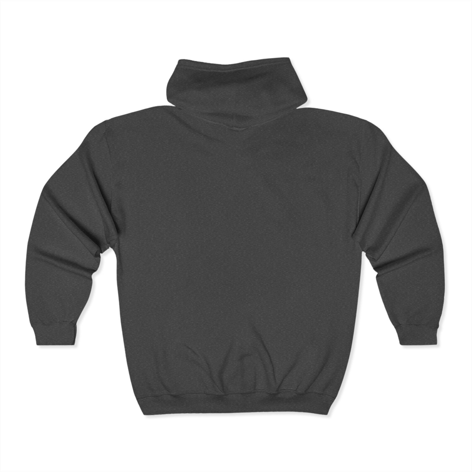 Minimalist Full Zip Hoodie - Unisex Heavy Blend™ Sweatshirt with Interlocking Design With G8 Sport - Image 2