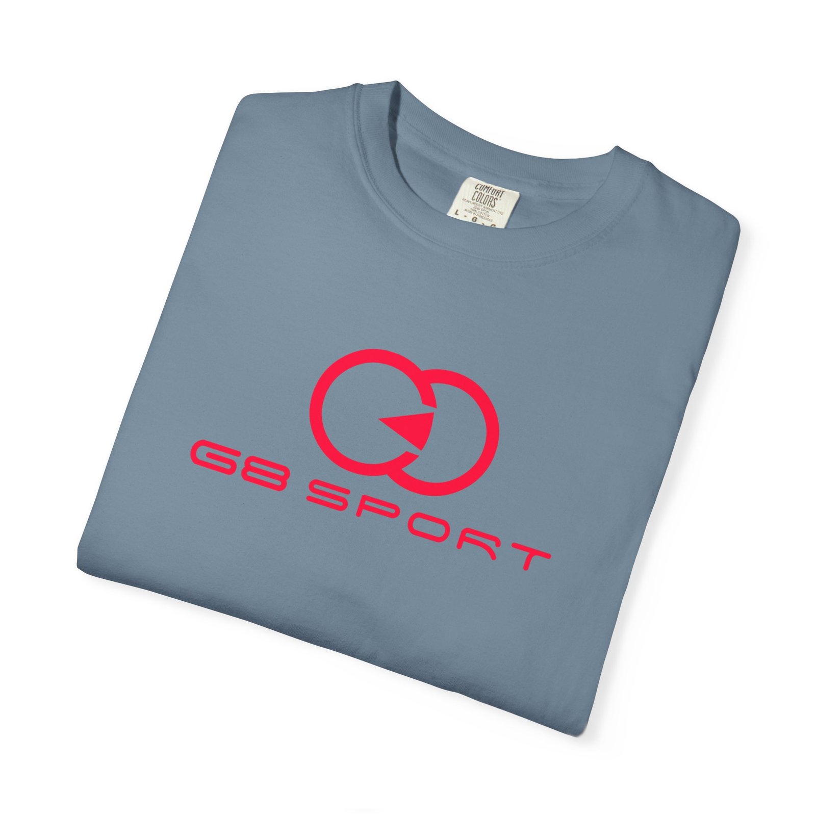 Unisex Garment-Dyed T-Shirt with Sporty Logo - Casual Comfort Apparel with G8 Sport - Image 30