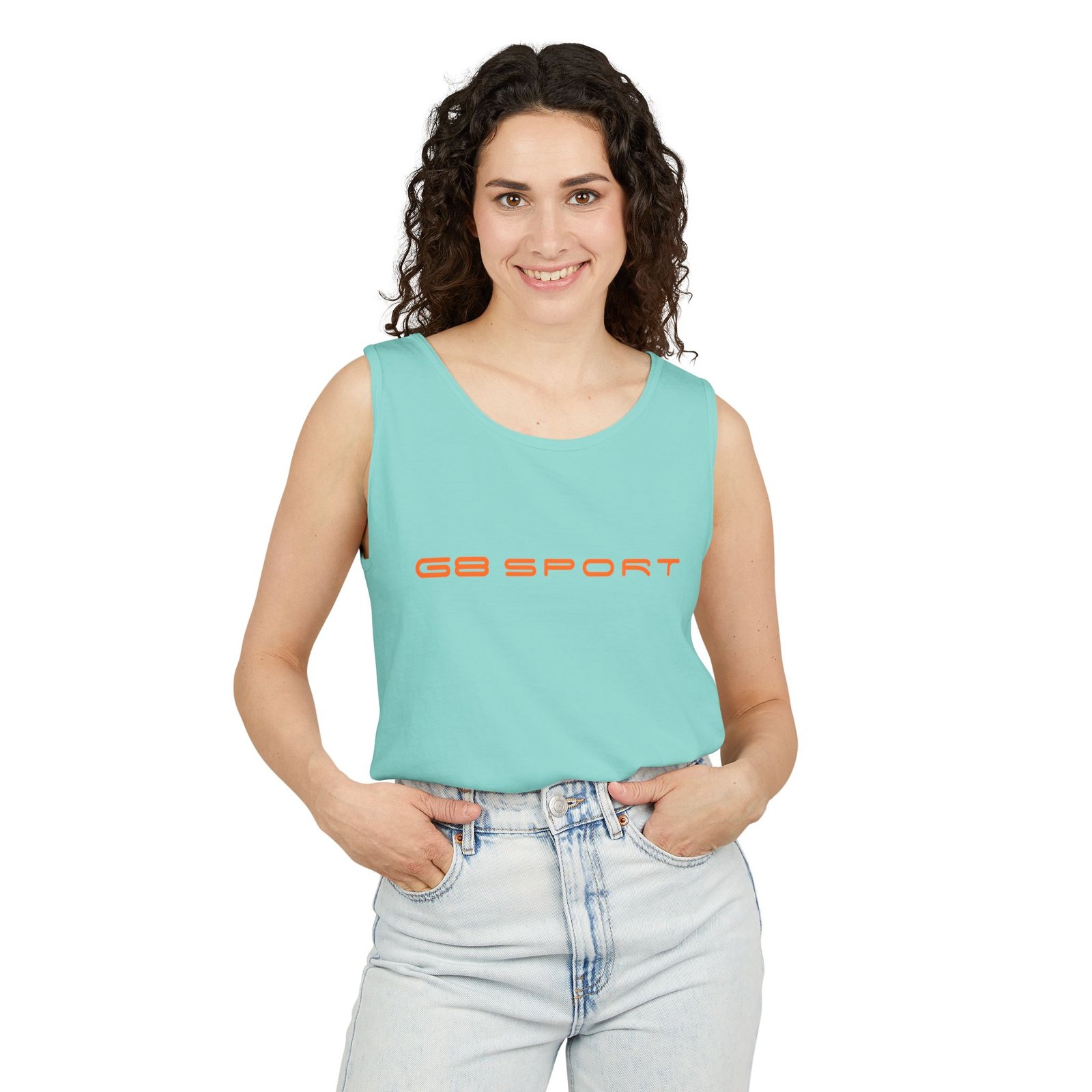 Sport Unisex Garment-Dyed Tank Top - Perfect for Summer Workouts & Casual Outings with G8 Sport - Image 16