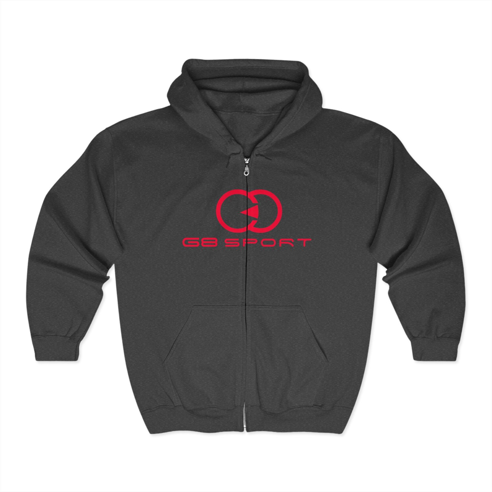 Unisex Heavy Blend Full Zip Hooded Sweatshirt - Stylish Sporty Design With G8 Sport - Image 5