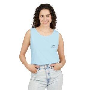 Casual Unisex Garment-Dyed Tank Top - Relaxed Summer Style with G8 Sport
