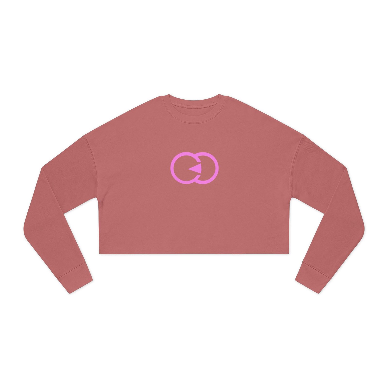 Women's Cropped Sweatshirt with Stylish Pink Graphic - Perfect for Casual Outfits and Gifts with G8 Sport - Image 5