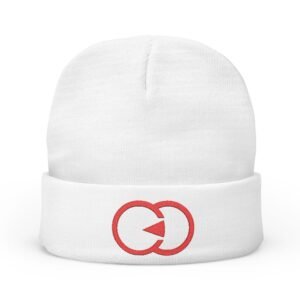 Cozy Embroidered Knit Beanie | Warm Winter Hat with Unique Design with G8 Sport