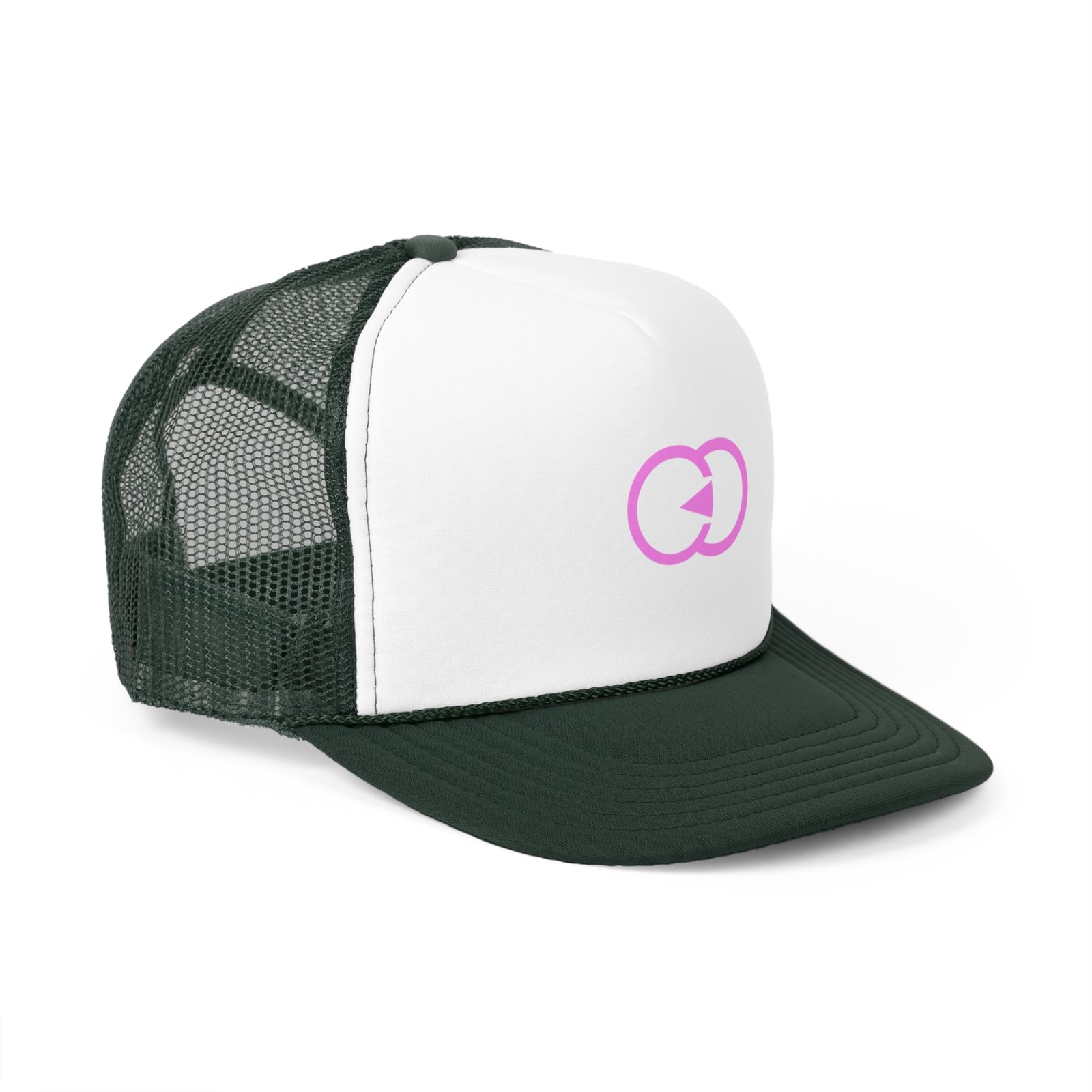 Stylish Pink Logo Trucker Cap - Perfect for Outdoor Adventures and Casual Days with G8 Sport - Image 2