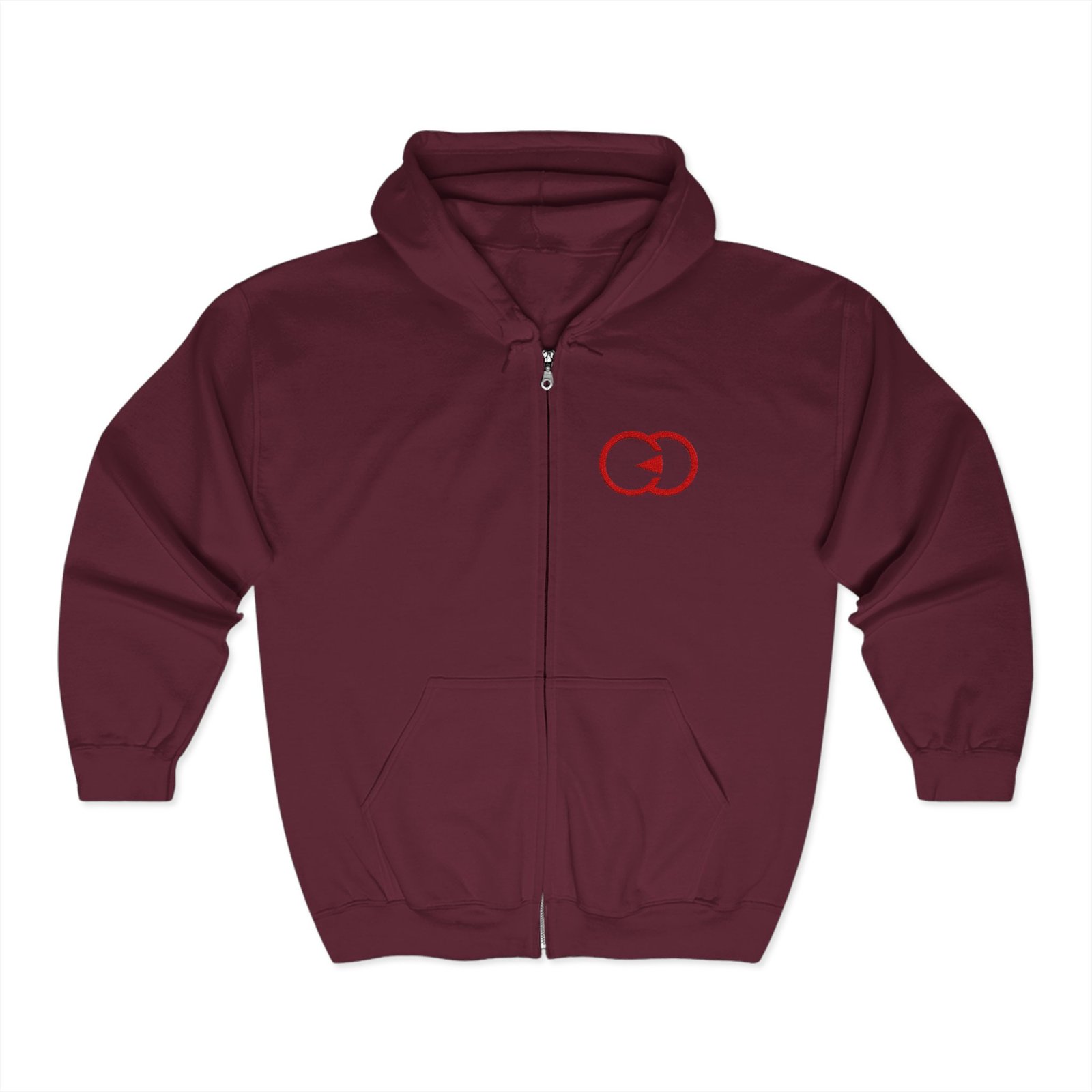 Cozy Unisex Full Zip Hooded Sweatshirt - Perfect for Casual Wear With G8 Sport - Image 7