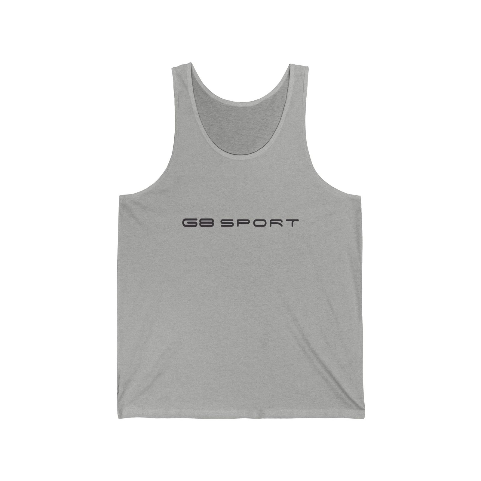 Unisex Jersey Tank - Minimalist Tee Off in Style Design for Athletic Style with G8 Sport