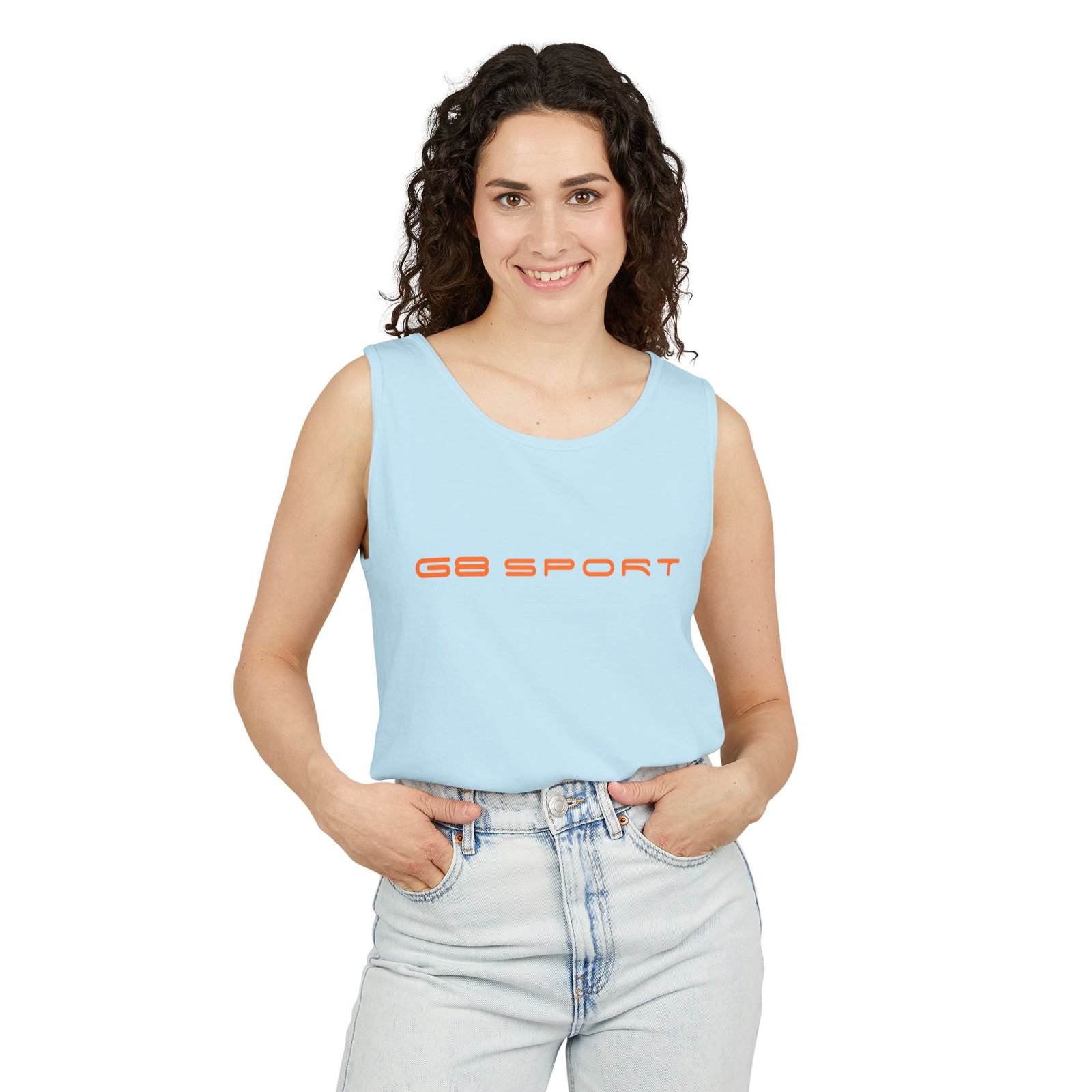 Sport Unisex Garment-Dyed Tank Top - Perfect for Summer Workouts & Casual Outings with G8 Sport - Image 20